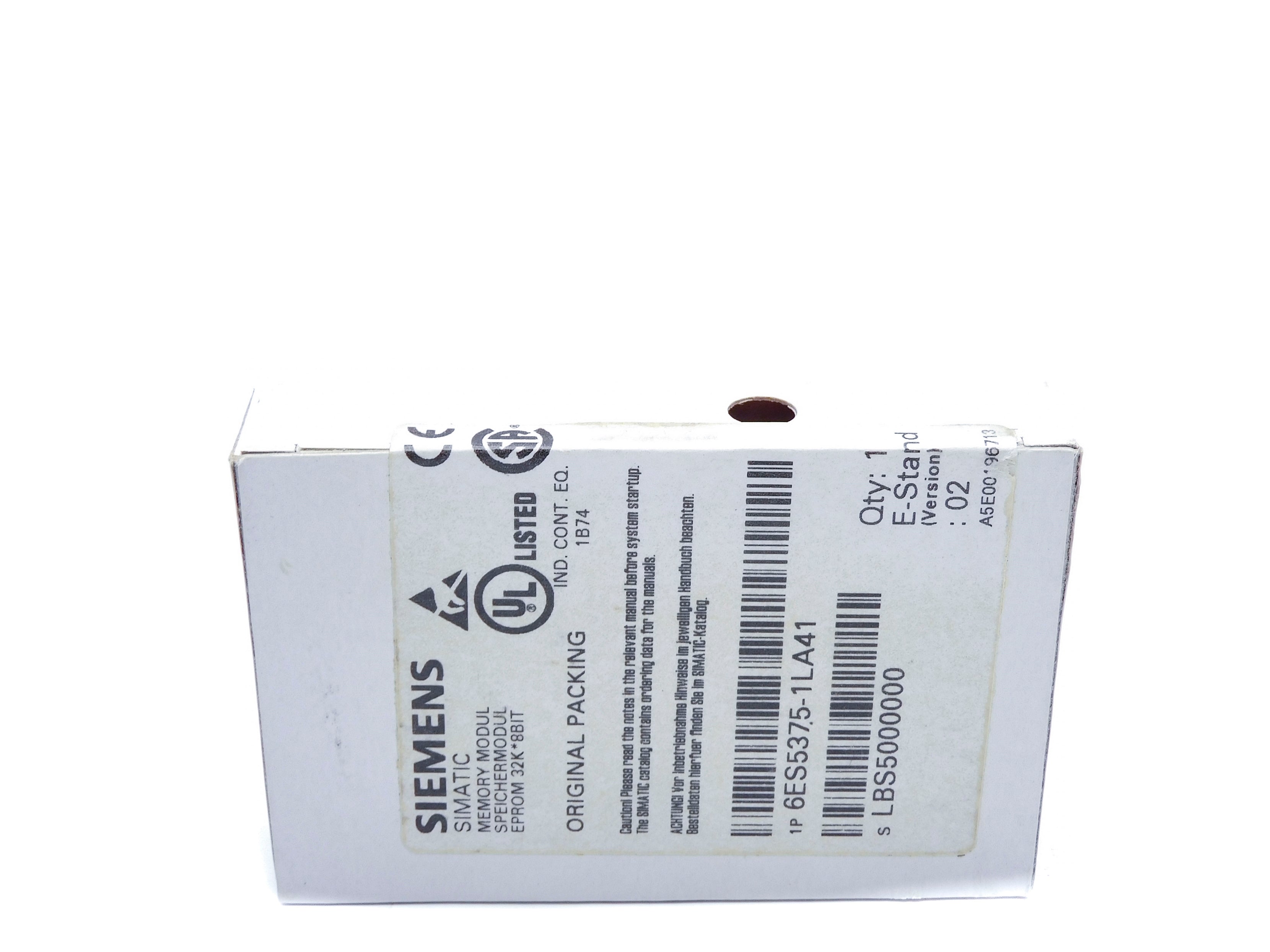 SIEMENS 6ES5375-1LA41 NSFS