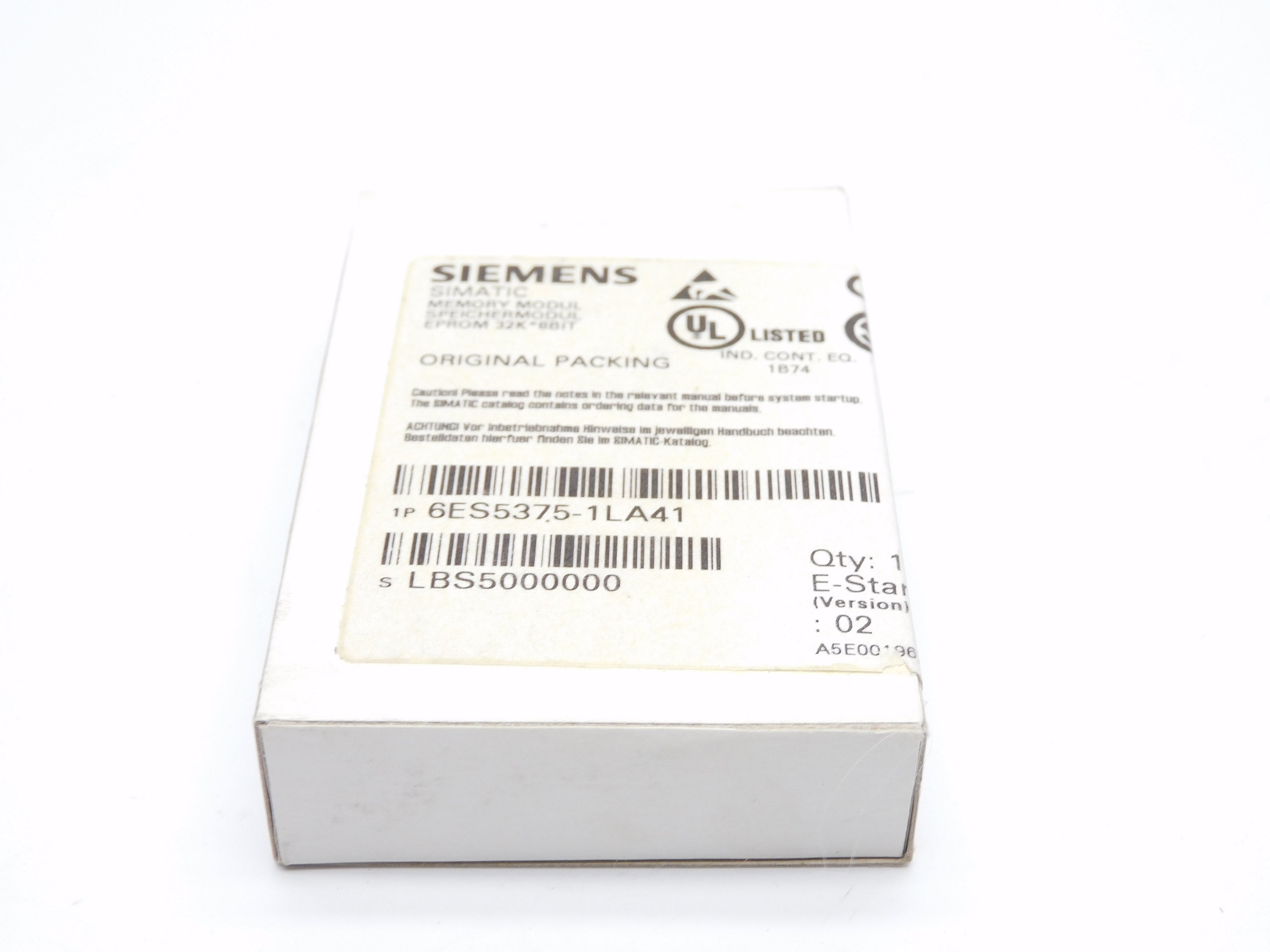 SIEMENS 6ES5375-1LA41 NSFS
