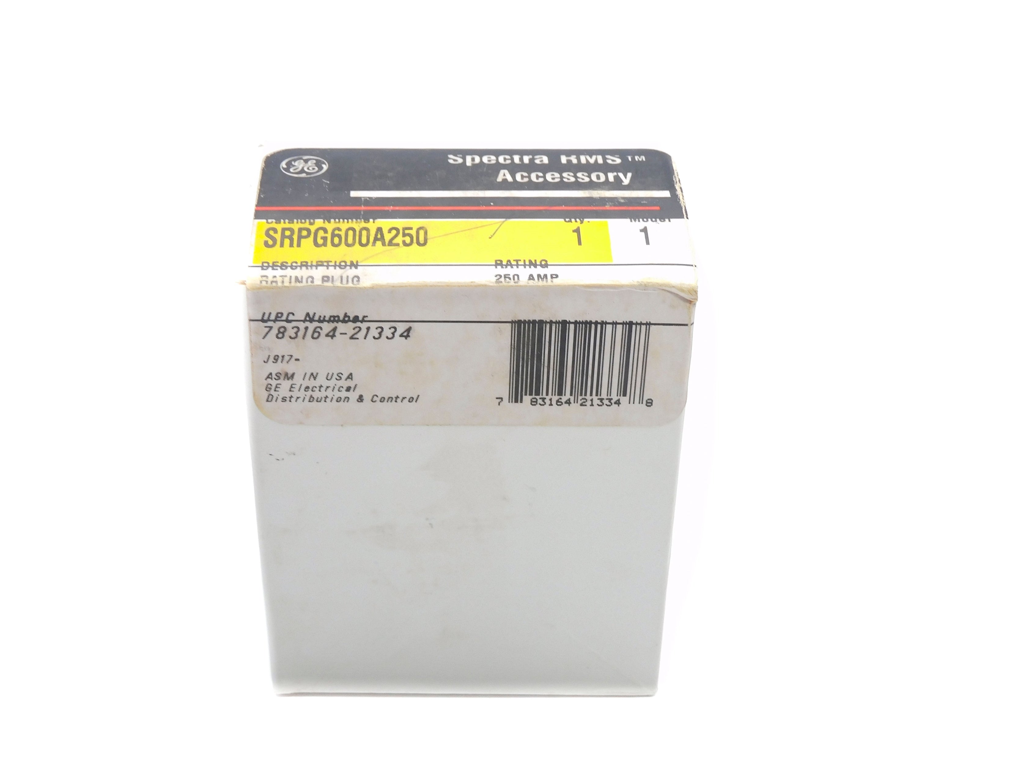 GENERAL ELECTRIC SRPG600A250 NSFS