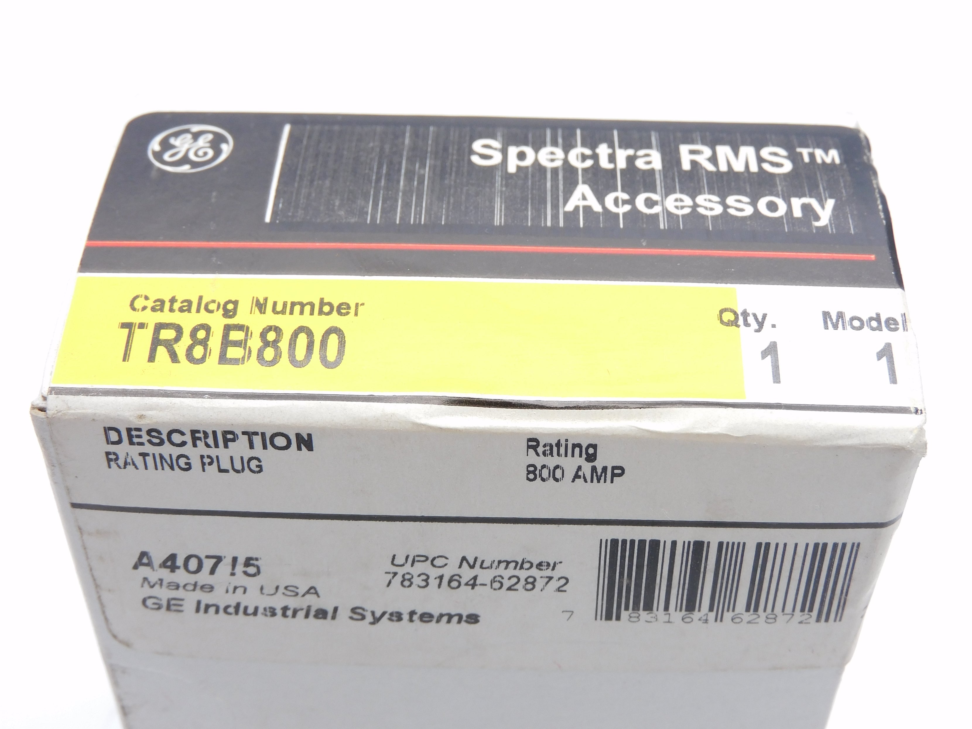 GENERAL ELECTRIC TR8B800 NSFS