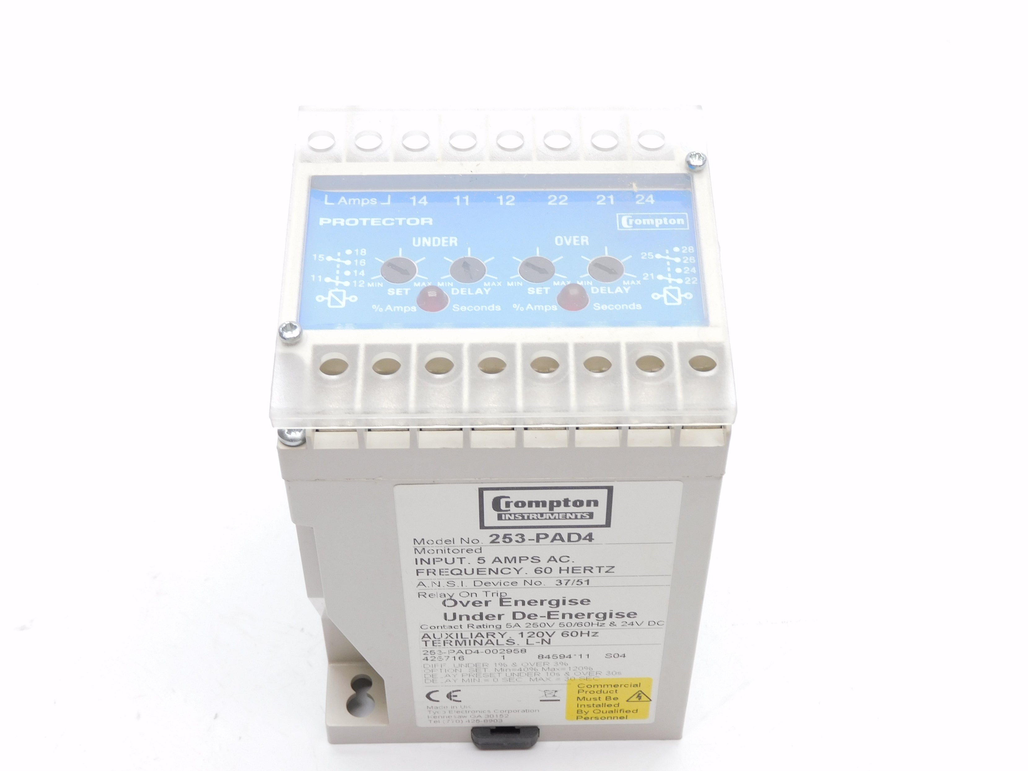 CROMPTON 253-PAD4-002958 120V 5A NSMP