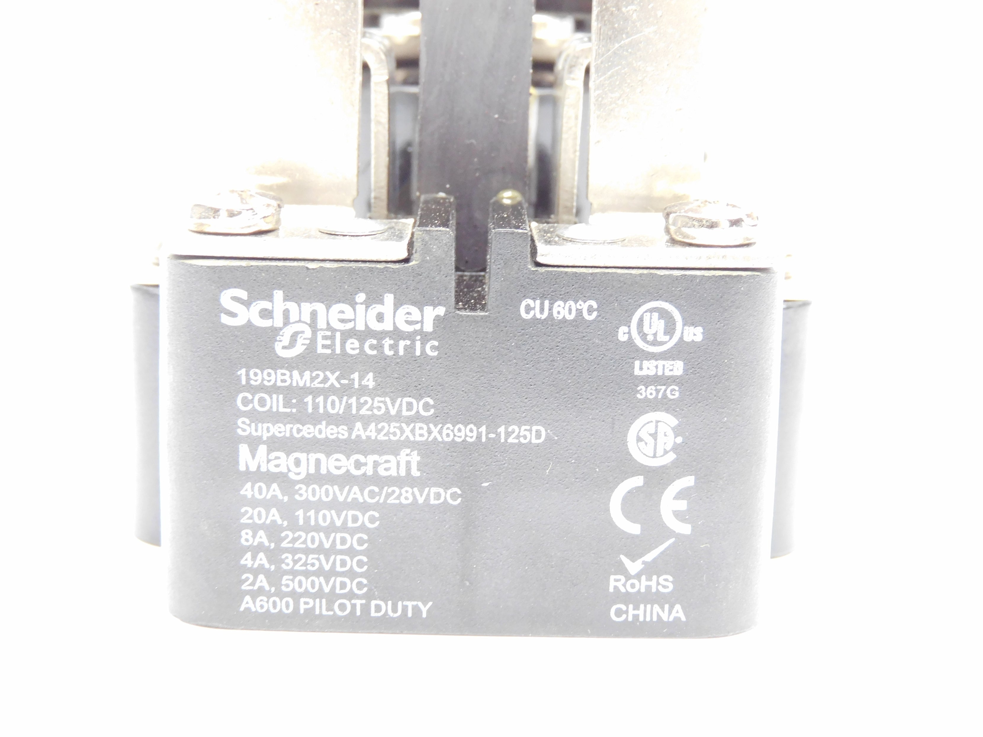 SCHNEIDER 199BM2X-14 110/125VD 40A NSNP