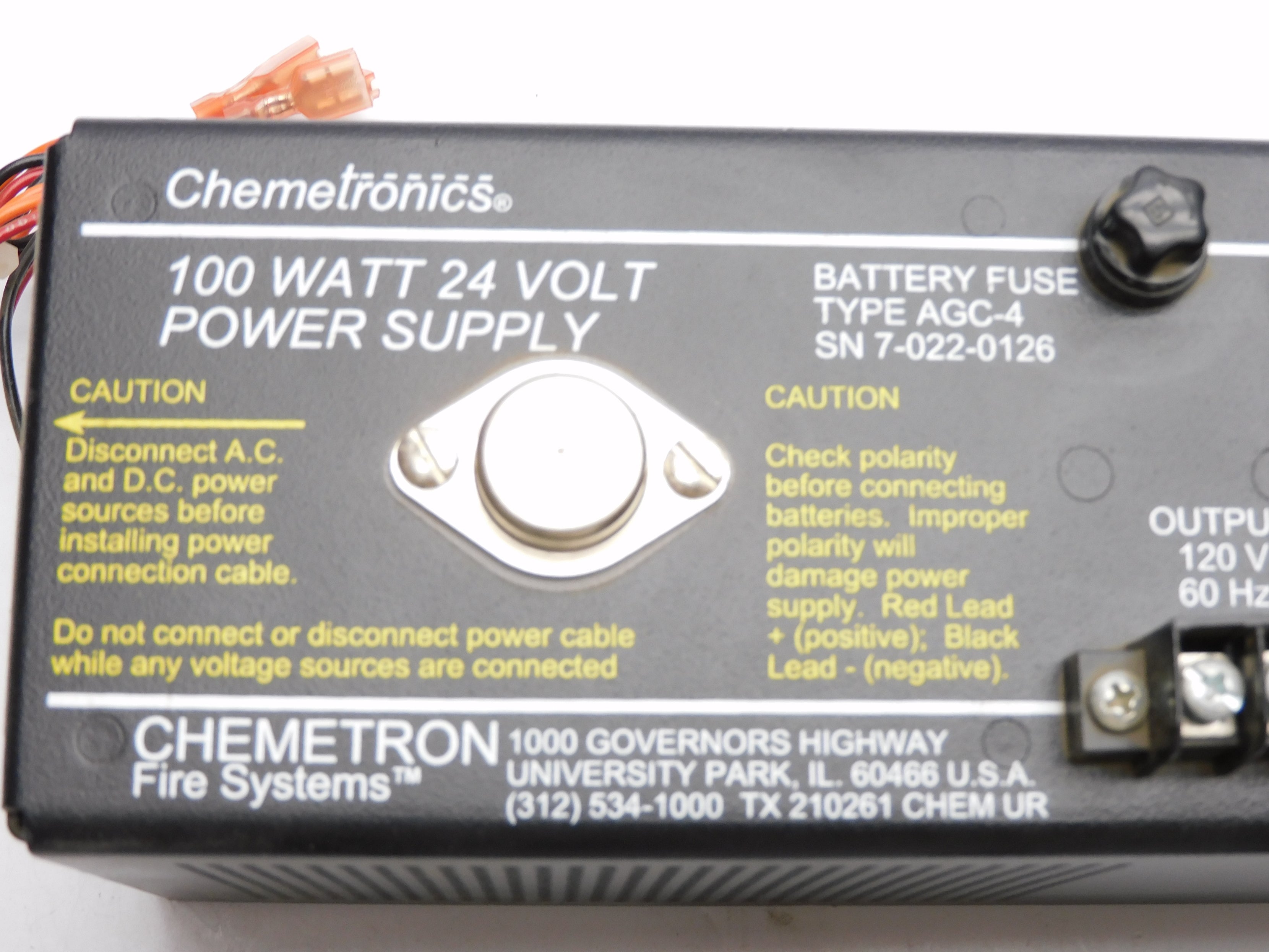 CHEMETRONICS AGC-4 NSNP
