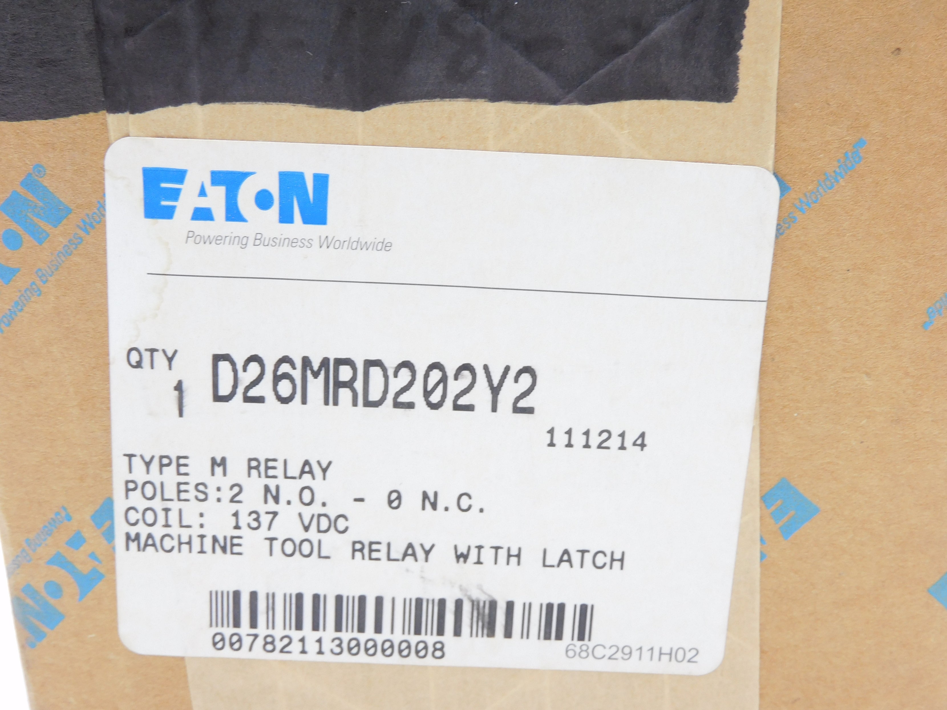 EATON D26MRD202Y2 137VDC NSMP