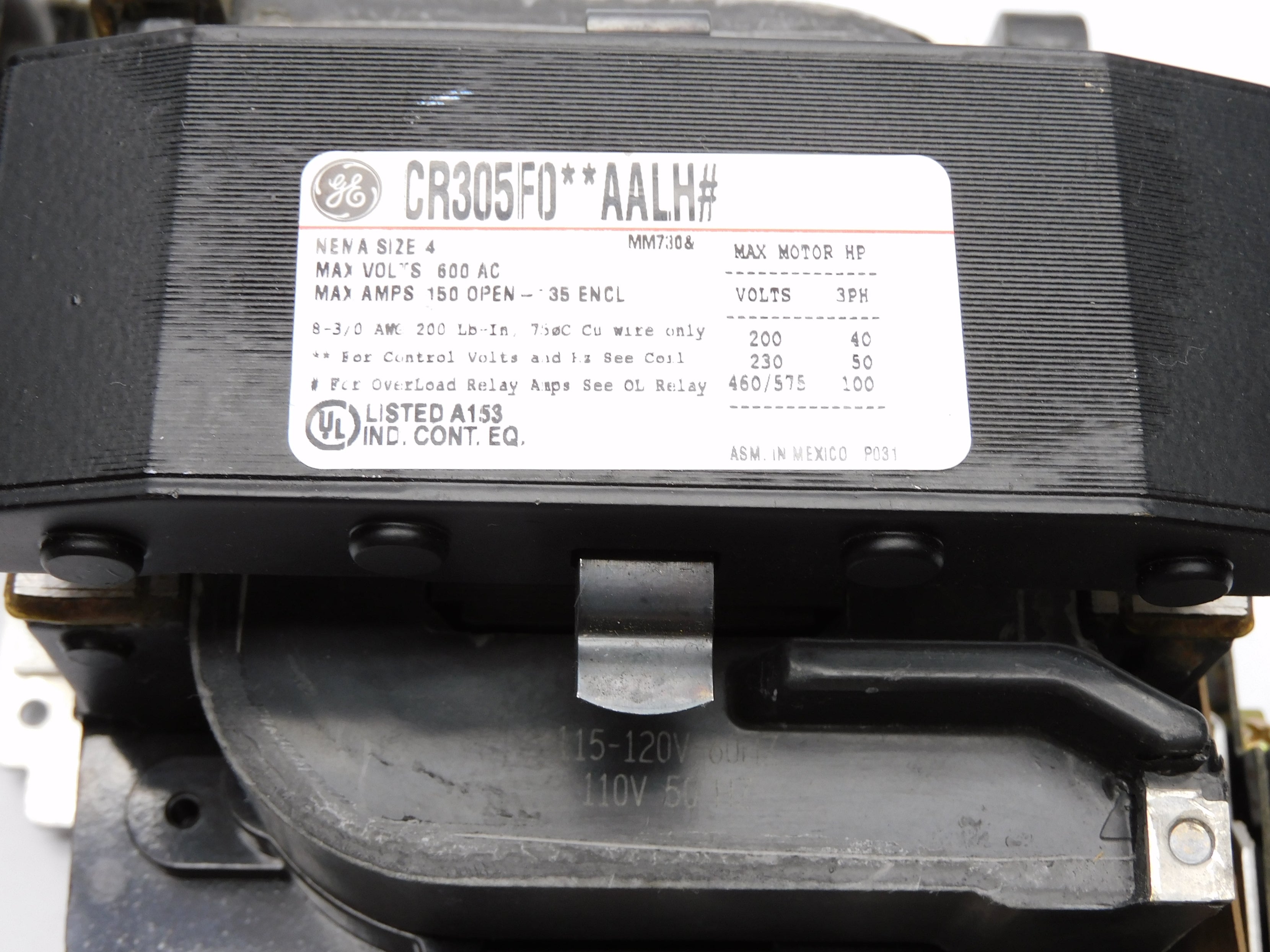 GENERAL ELECTRIC CR305F002AALH# NSNP