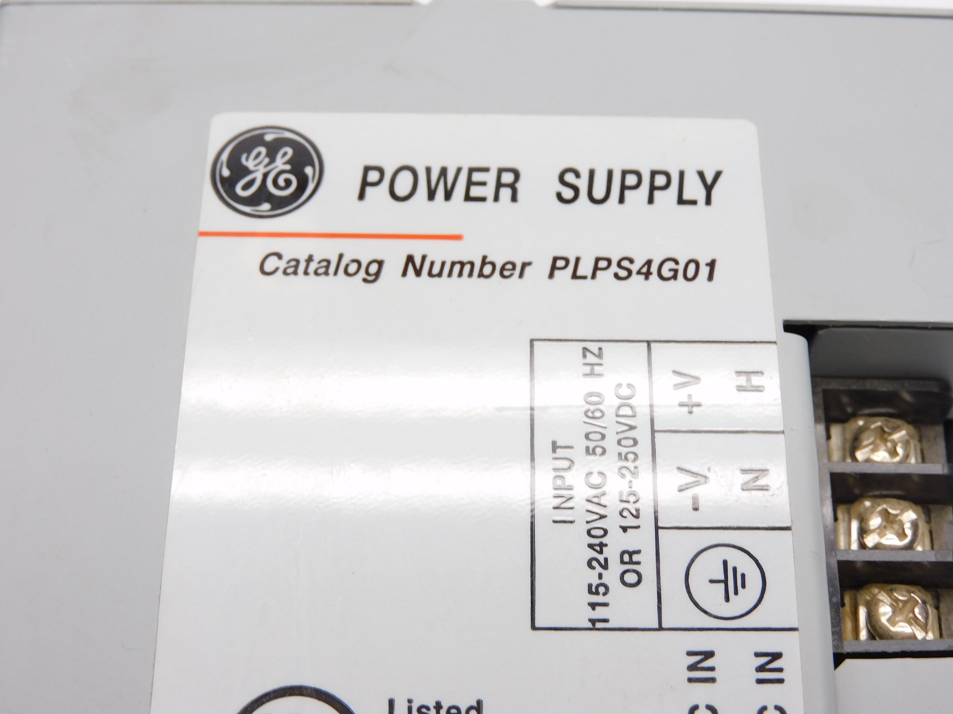 GENERAL ELECTRIC PLPS4G01 NSNP