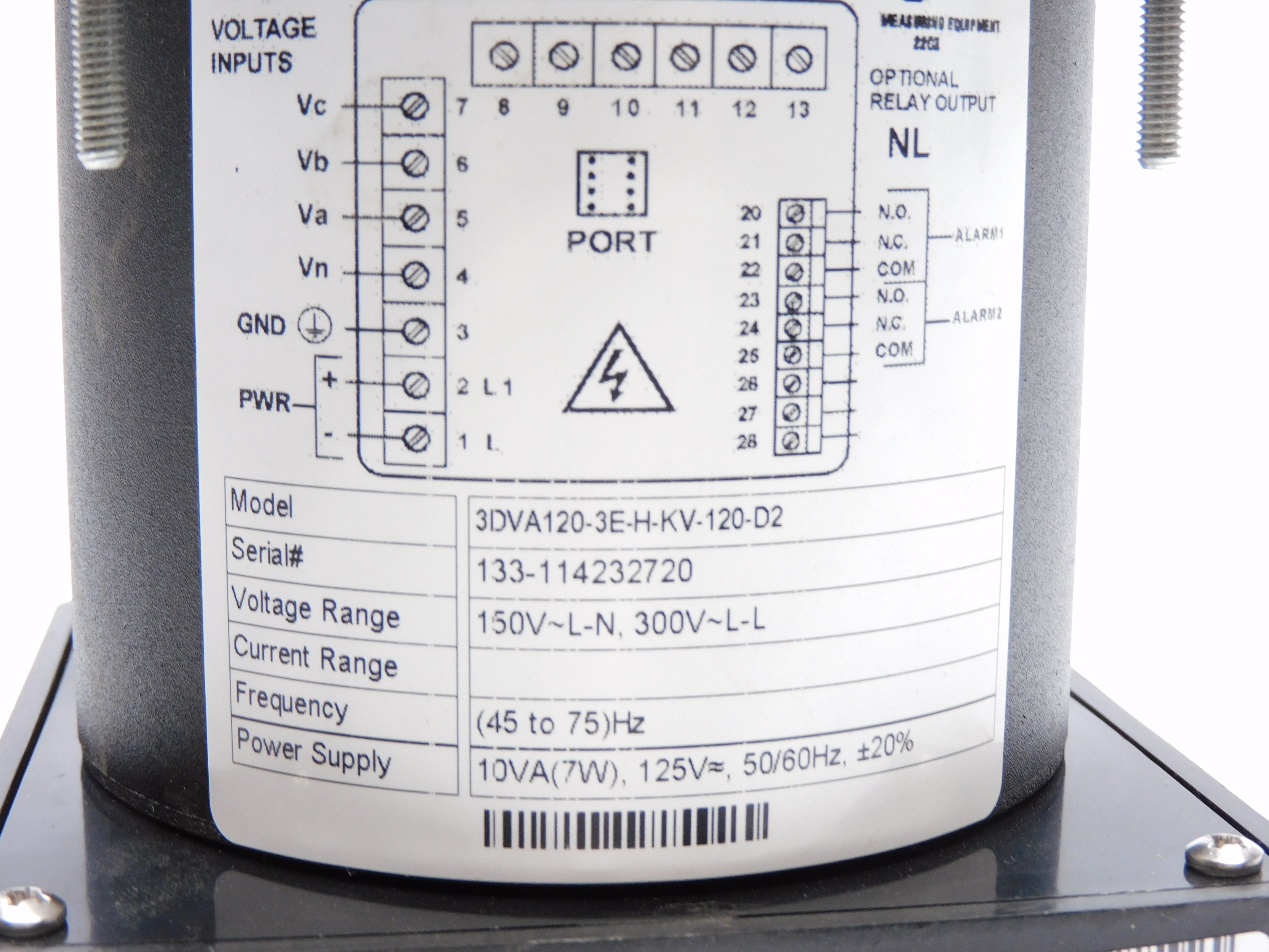 INDUSTRIAL MRO 3DVA120-3E-H-KV-120-D2 NSNP