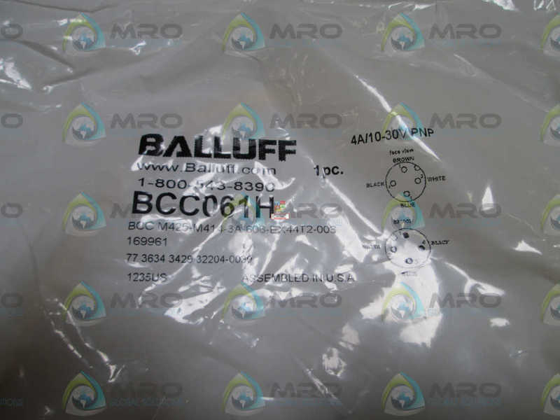 BALLUFF CONNECTOR (BCC061H)   NSMP