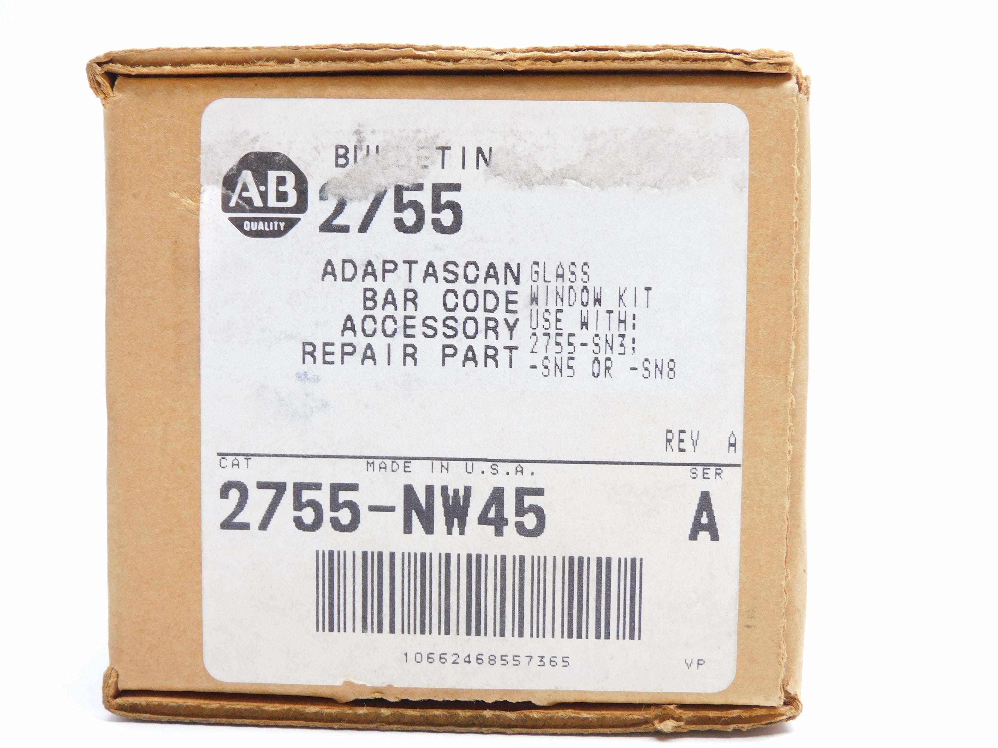 ALLEN BRADLEY 2755-NW45 SER. A (BR/WH) NSMP