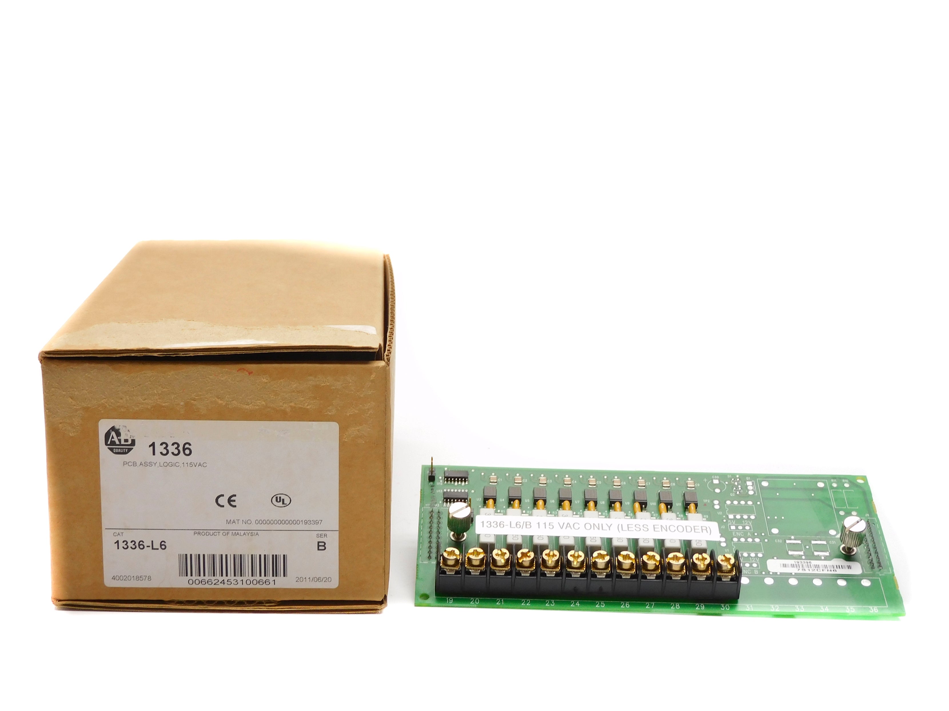 ALLEN BRADLEY 1336-L6 SER. B REV. 04 NSMP