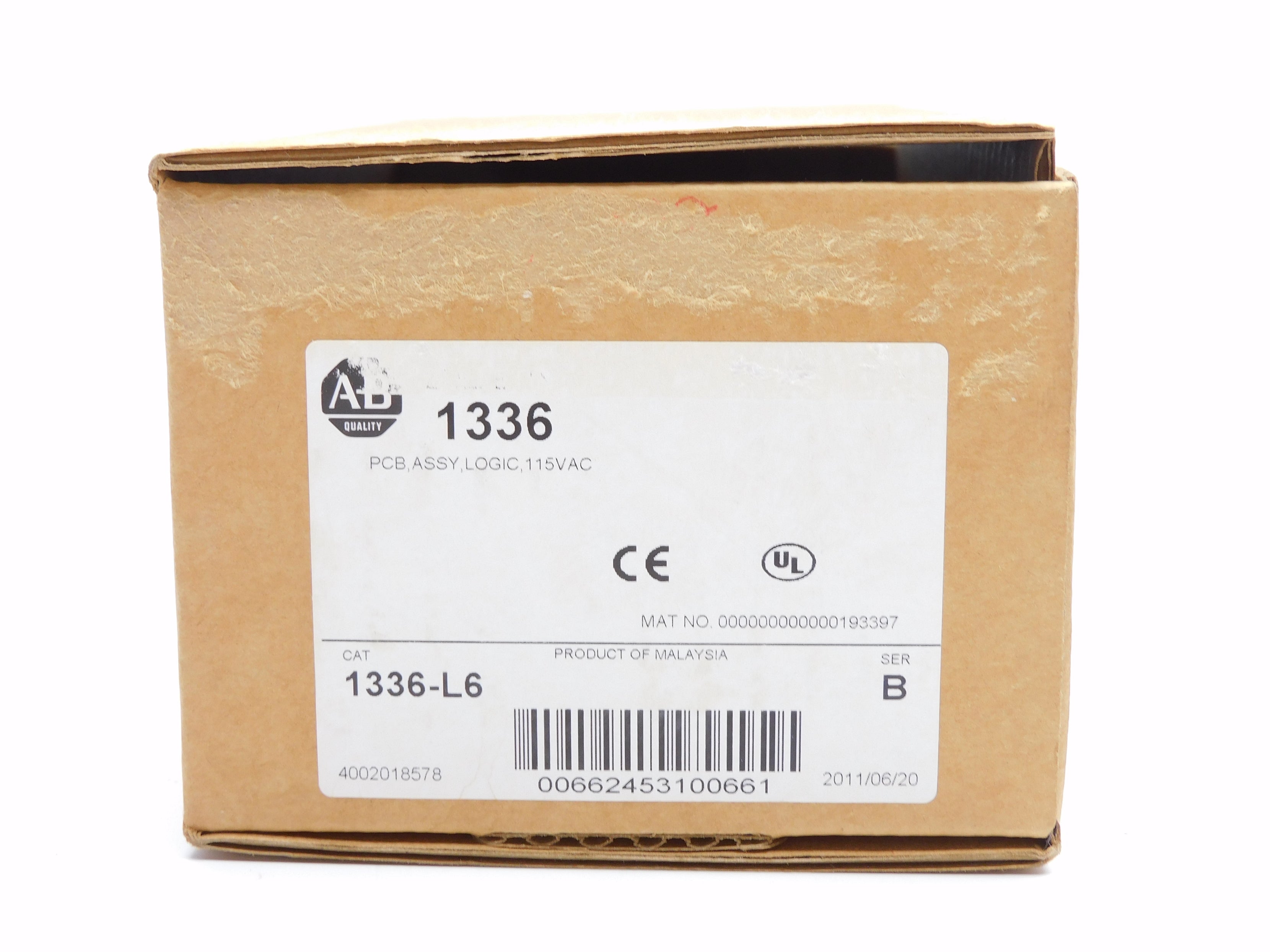 ALLEN BRADLEY 1336-L6 SER. B REV. 04 NSMP