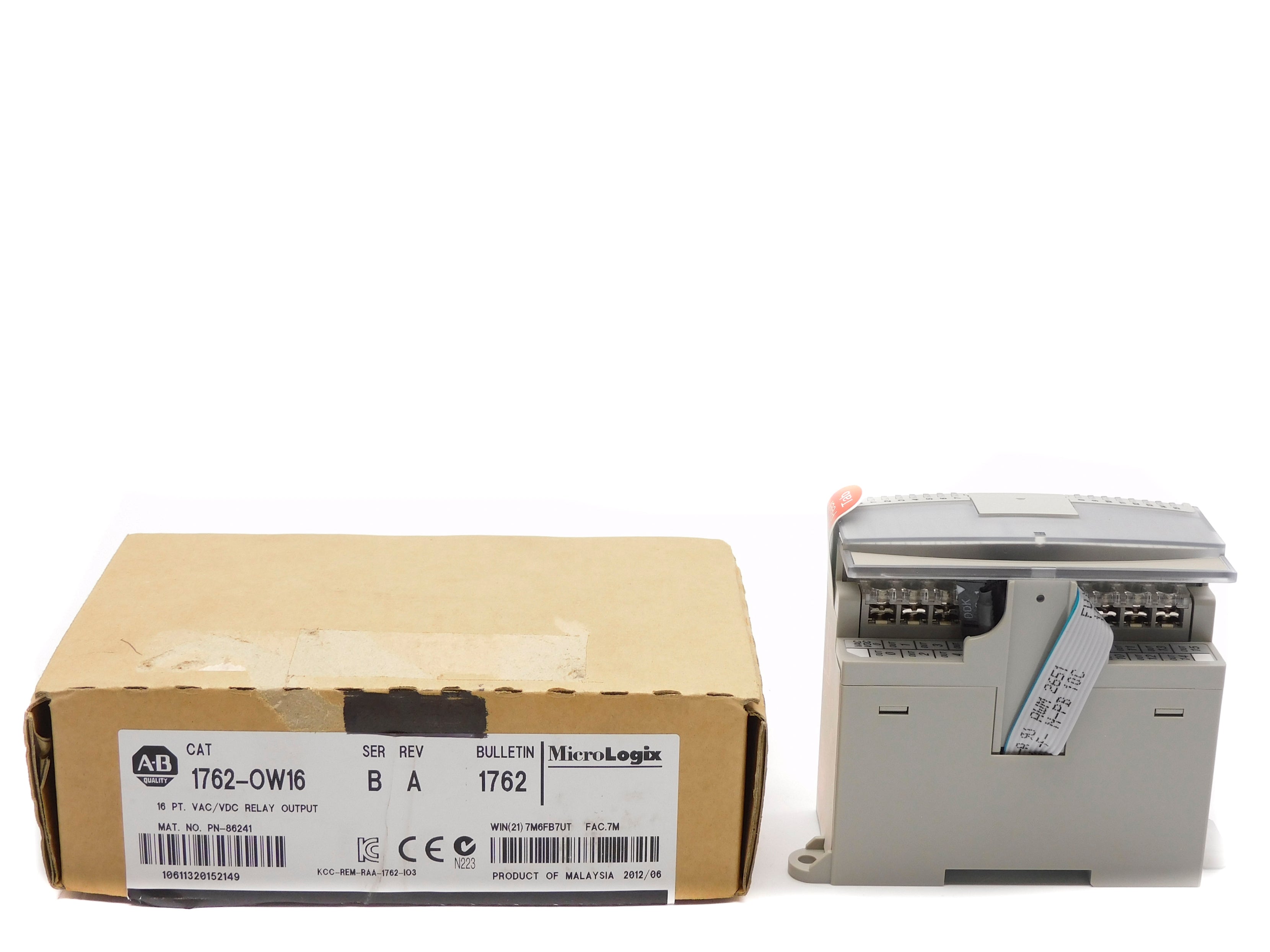ALLEN BRADLEY 1762-OW16 SER. B (AS PICTURED) NSMP