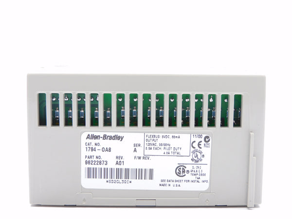 ALLEN BRADLEY 1794-OA8 SER. A 120VAC 4.0A REV. A01 NSMP