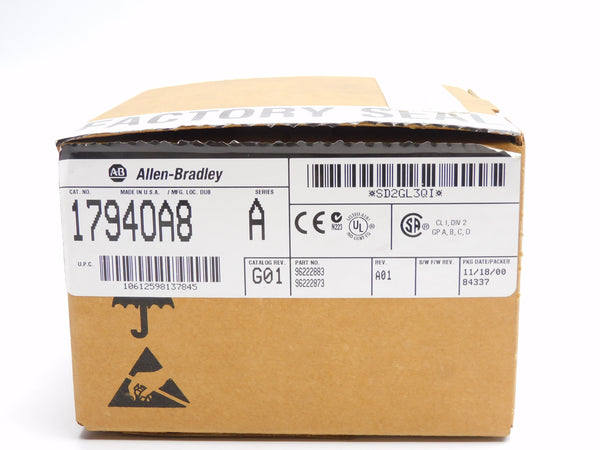 ALLEN BRADLEY 1794-OA8 SER. A 120VAC 4.0A REV. A01 NSMP