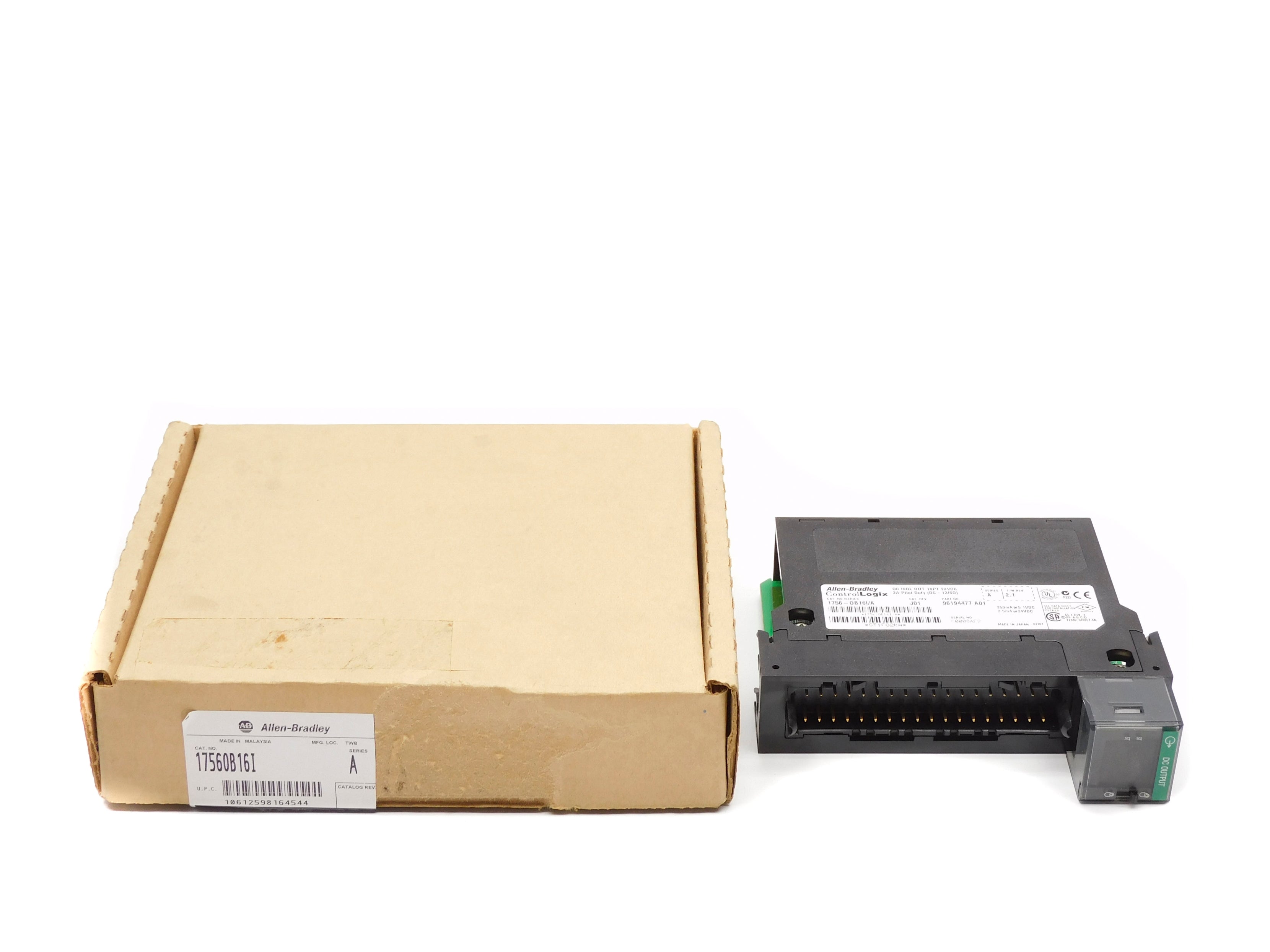 ALLEN BRADLEY 1756-OB16I SER. A F/W 2.1 NSMP