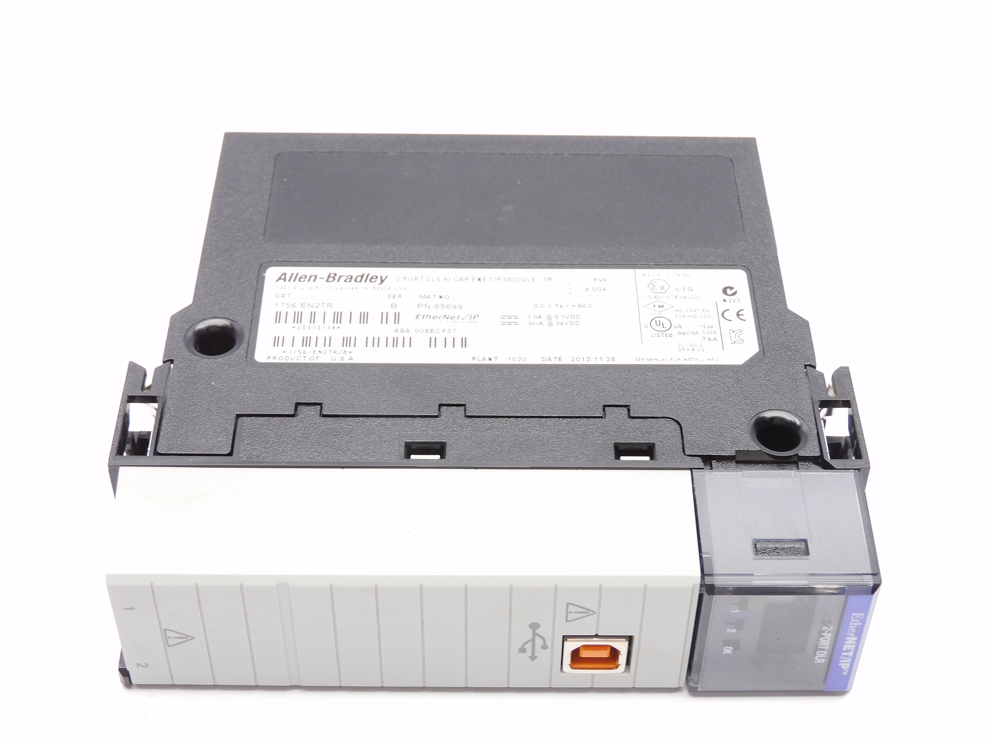 ALLEN BRADLEY 1756-EN2TR SER. B F/W 4.004 NSMP
