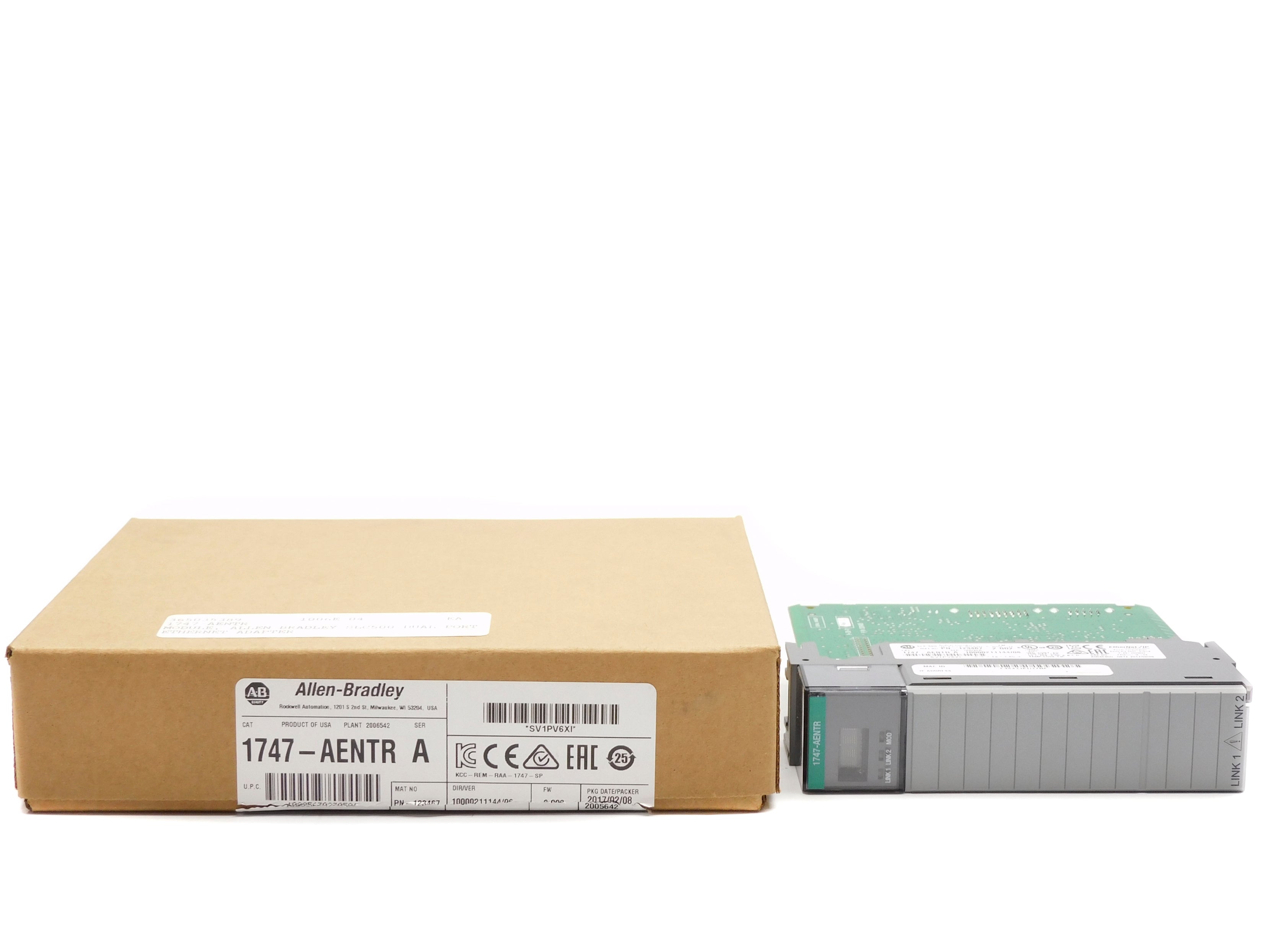 ALLEN BRADLEY 1747-AENTR SER. A F/W 2.002 NSMP