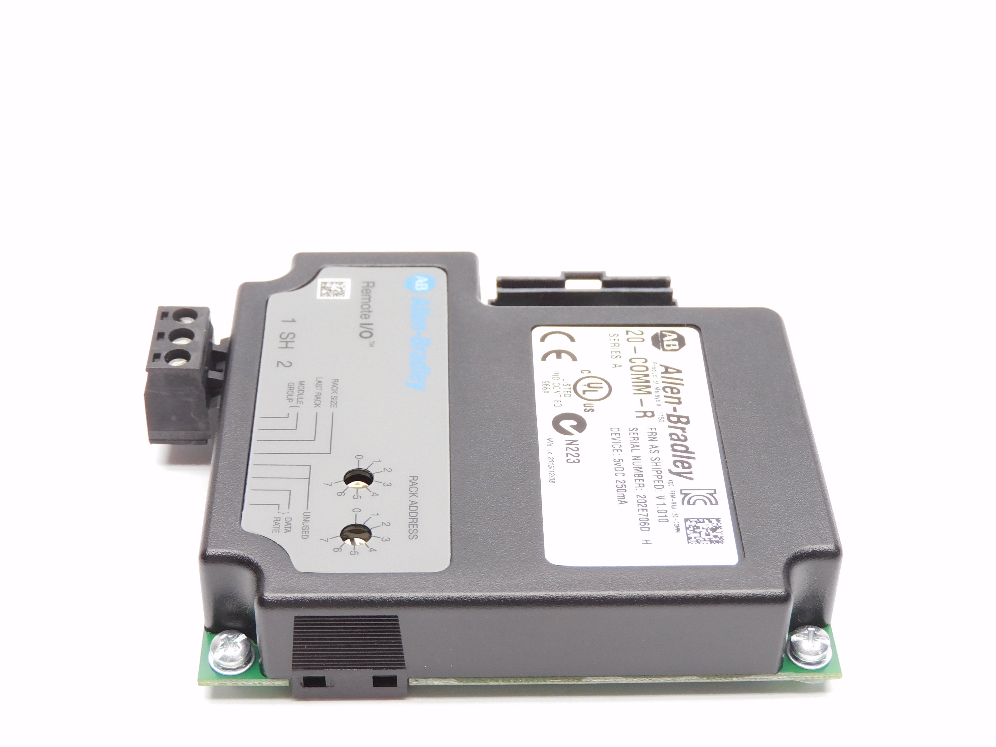 ALLEN BRADLEY 20-COMM-R SER. A F/W V1.010 5VDC NSMP