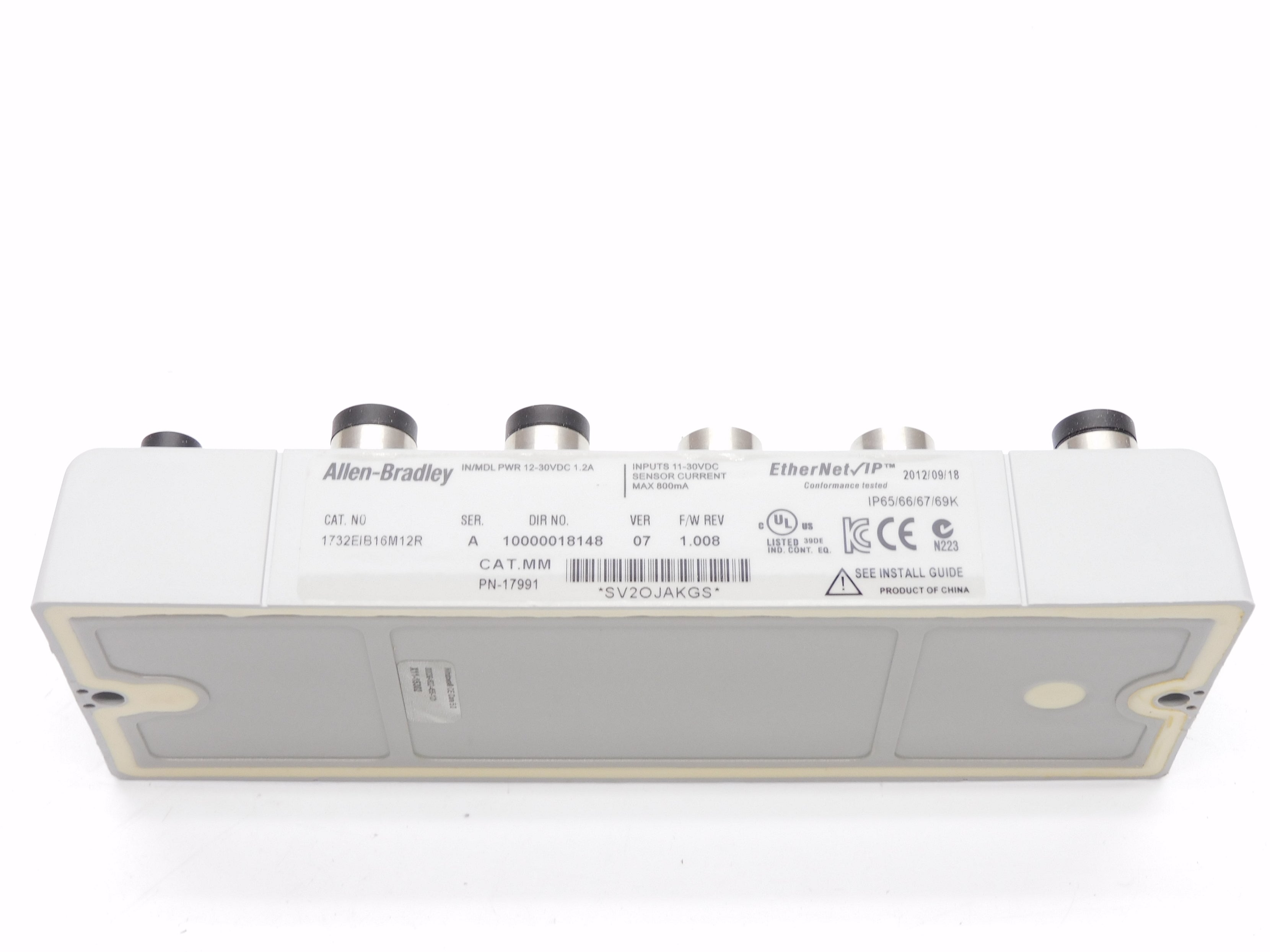 ALLEN BRADLEY 1732-EIB16M12R SER. A F/W 1.008 NSMP