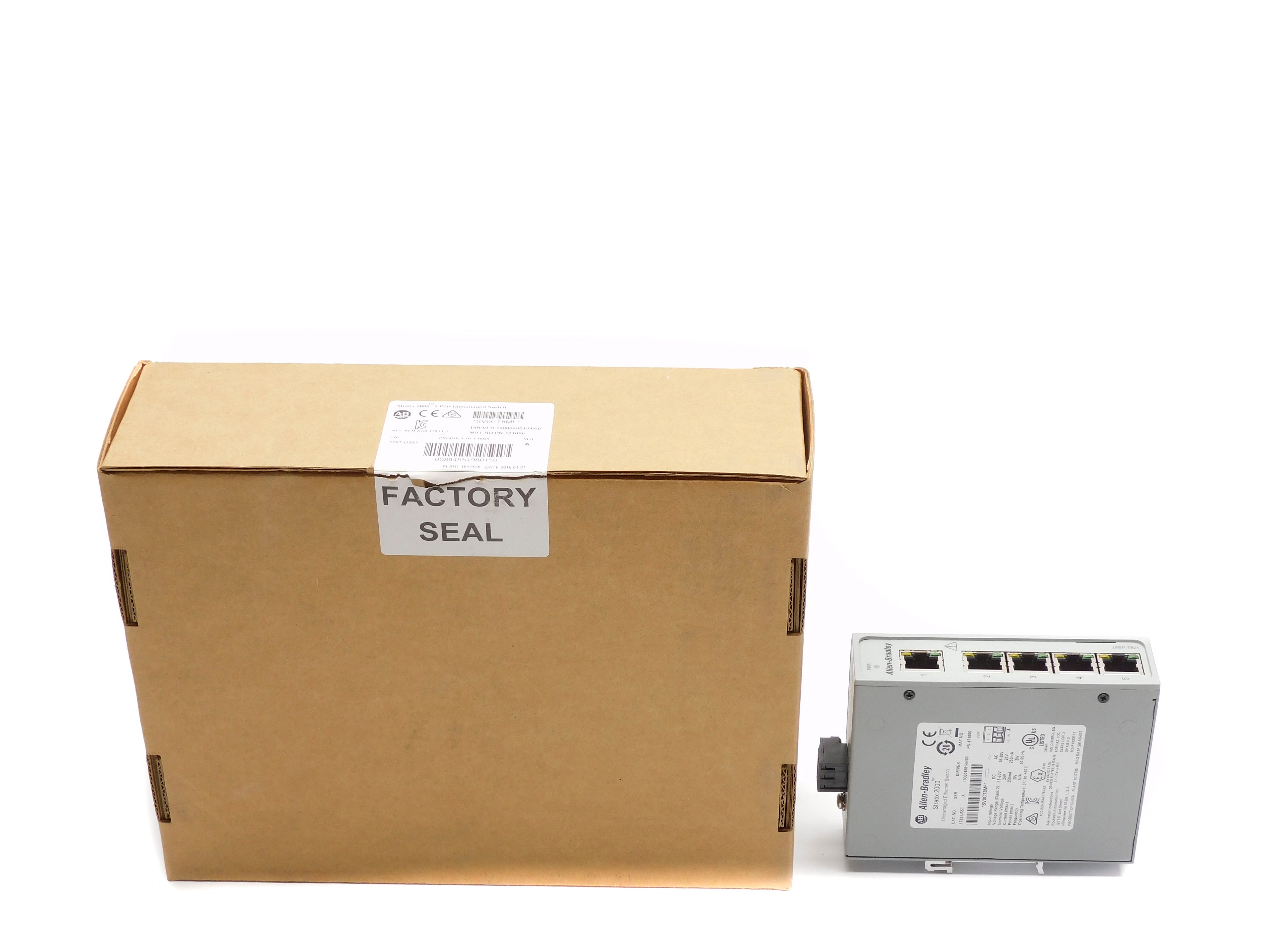ALLEN BRADLEY 1783-US5T SER. A 18-30VAC NSMP