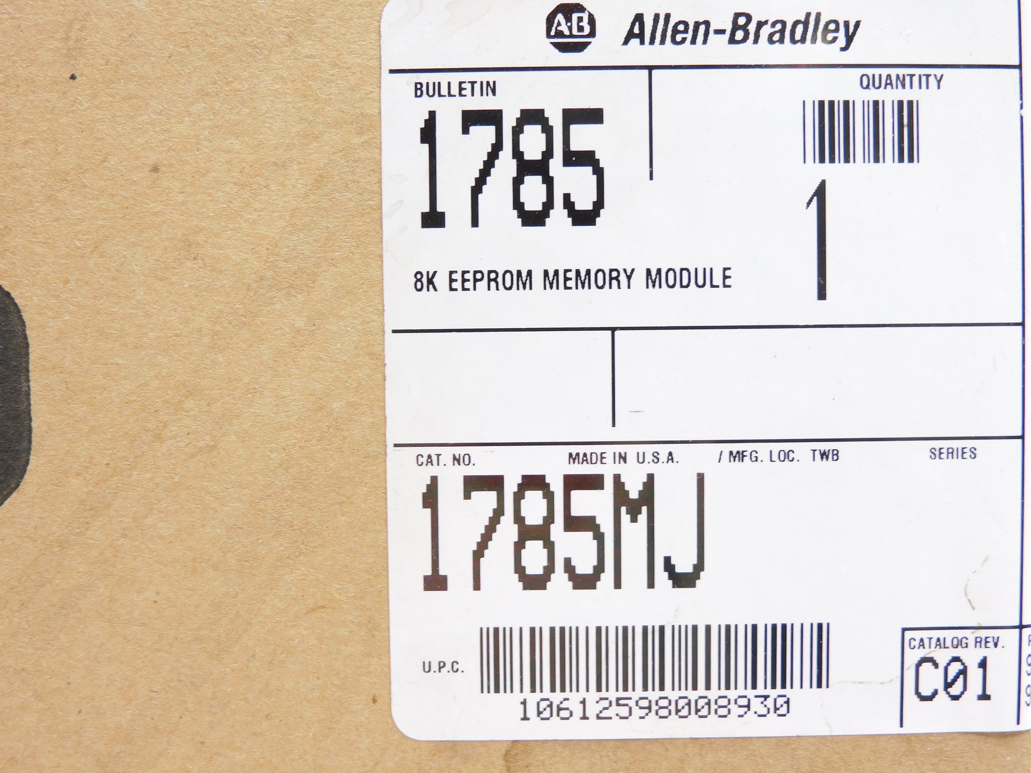 ALLEN BRADLEY 1785-MJ NSMP