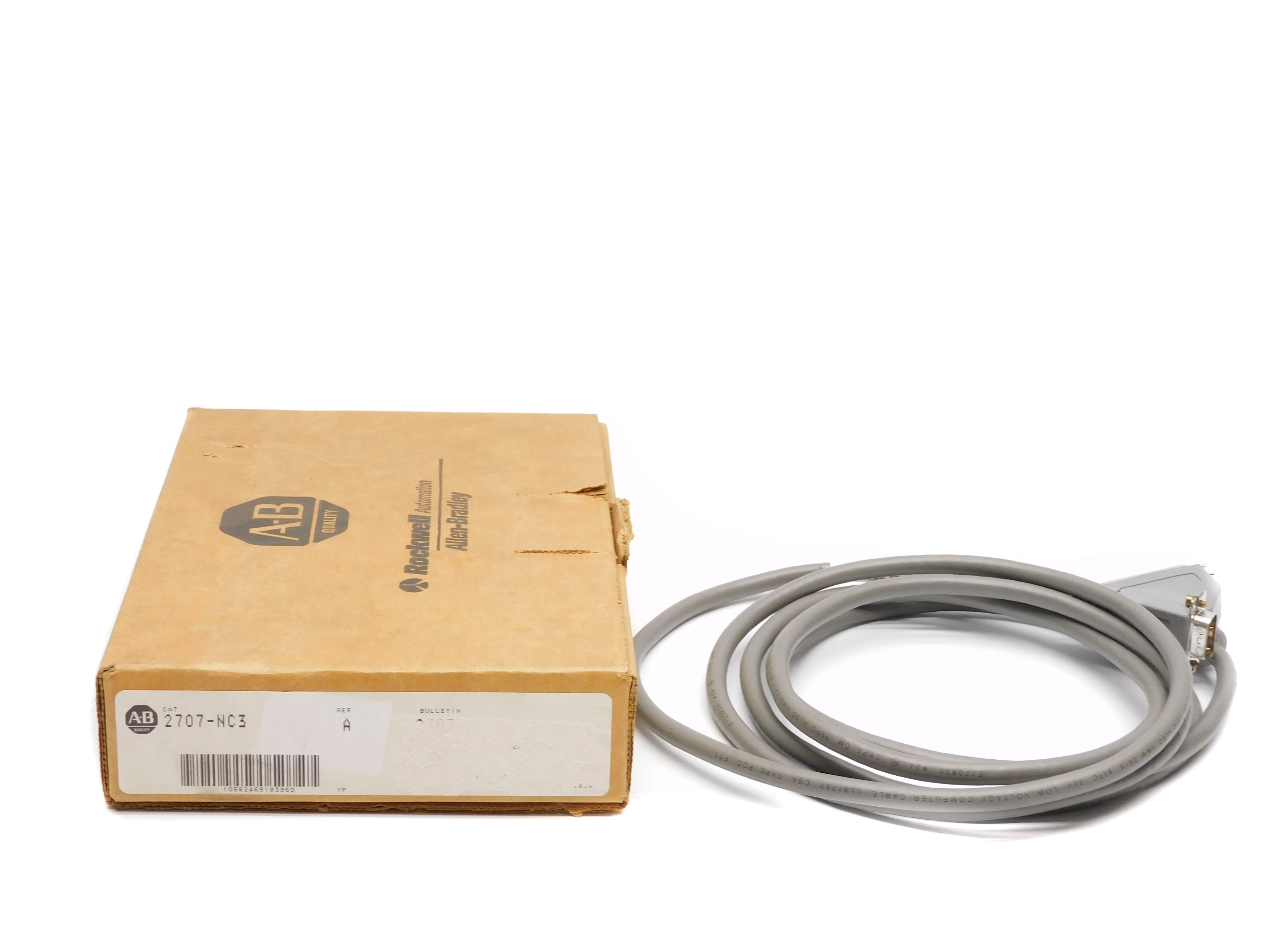 ALLEN BRADLEY 2707-NC3 SER. A (BR/WH) NSMP