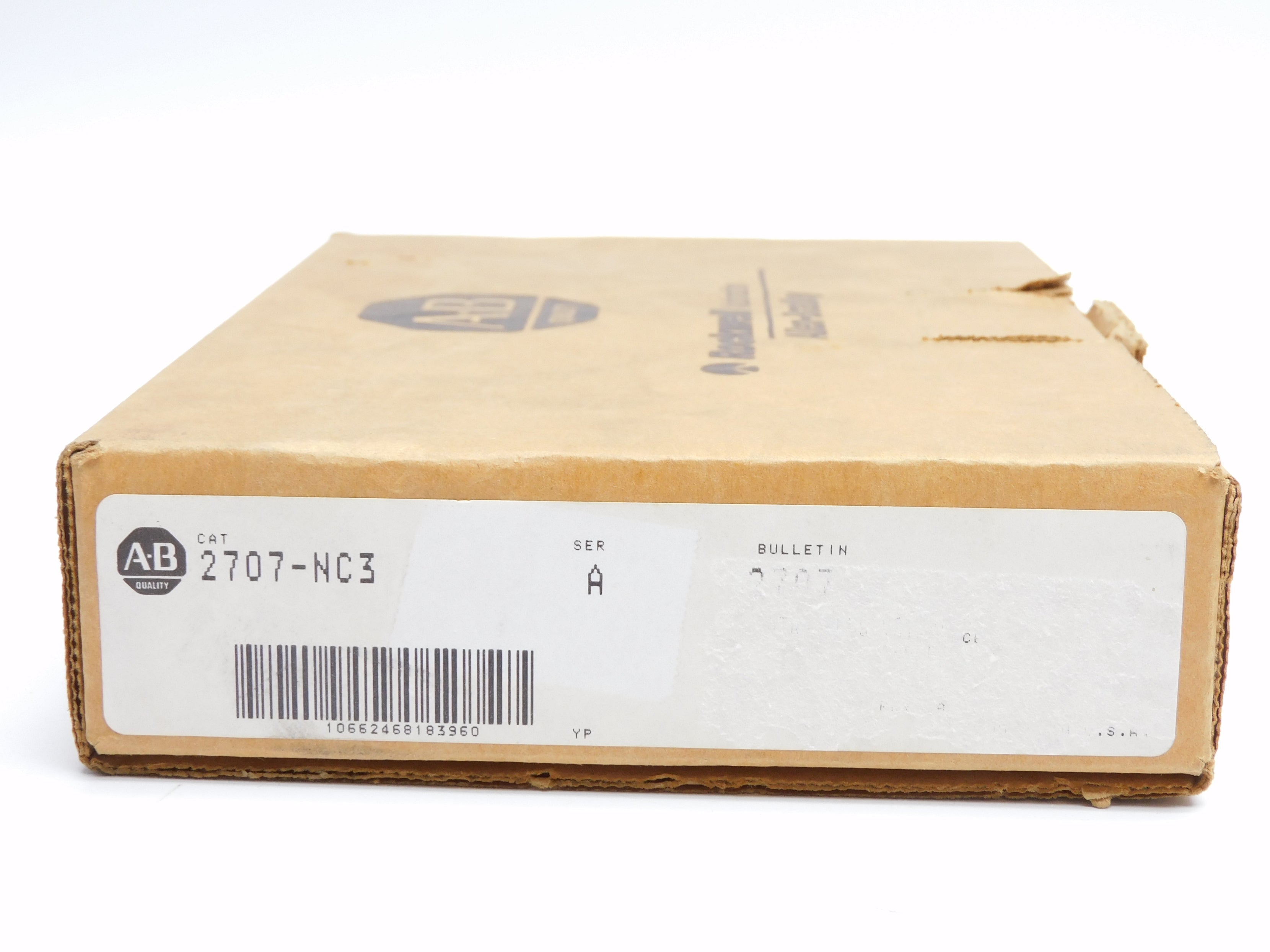 ALLEN BRADLEY 2707-NC3 SER. A (BR/WH) NSMP