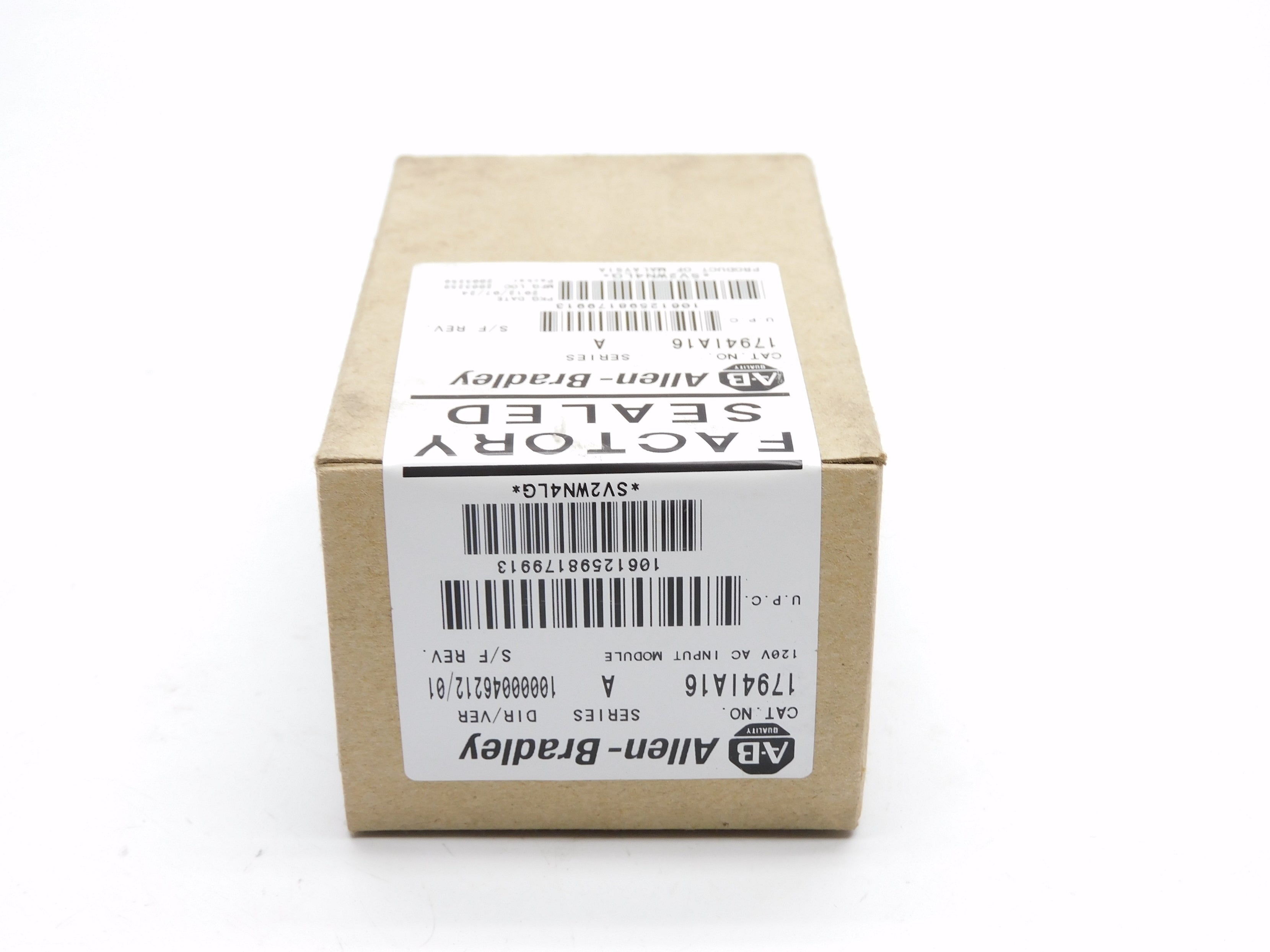 ALLEN BRADLEY 1794-IA16 SER. A DATE: 2012 NSFS