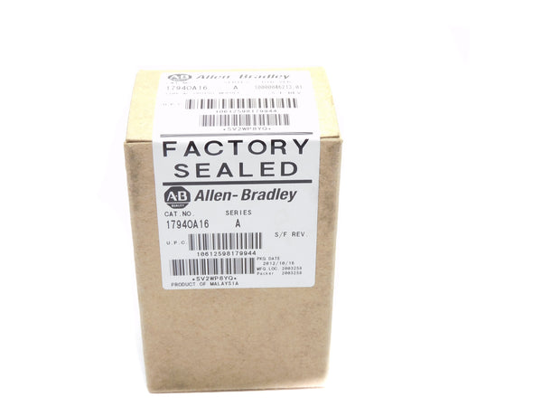 ALLEN BRADLEY 1794-OA16 SER. A DATE: 2012 NSFS