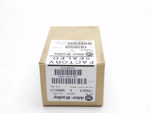 ALLEN BRADLEY 1794-OA16 SER. A DATE: 2012 NSFS