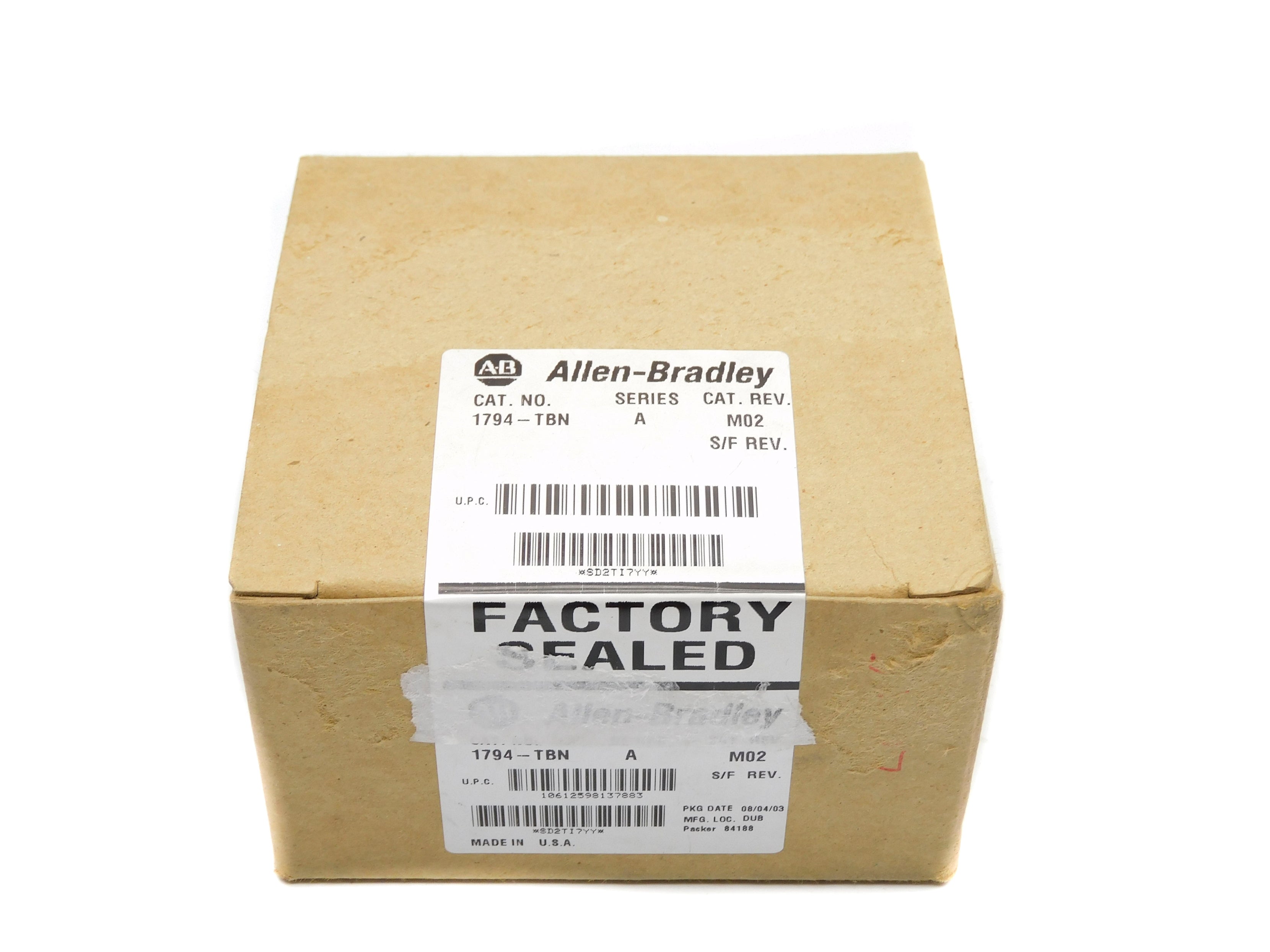 INDUSTRIAL SPARE PART 1794-TBN SER. DATE: 2003 NSFS
