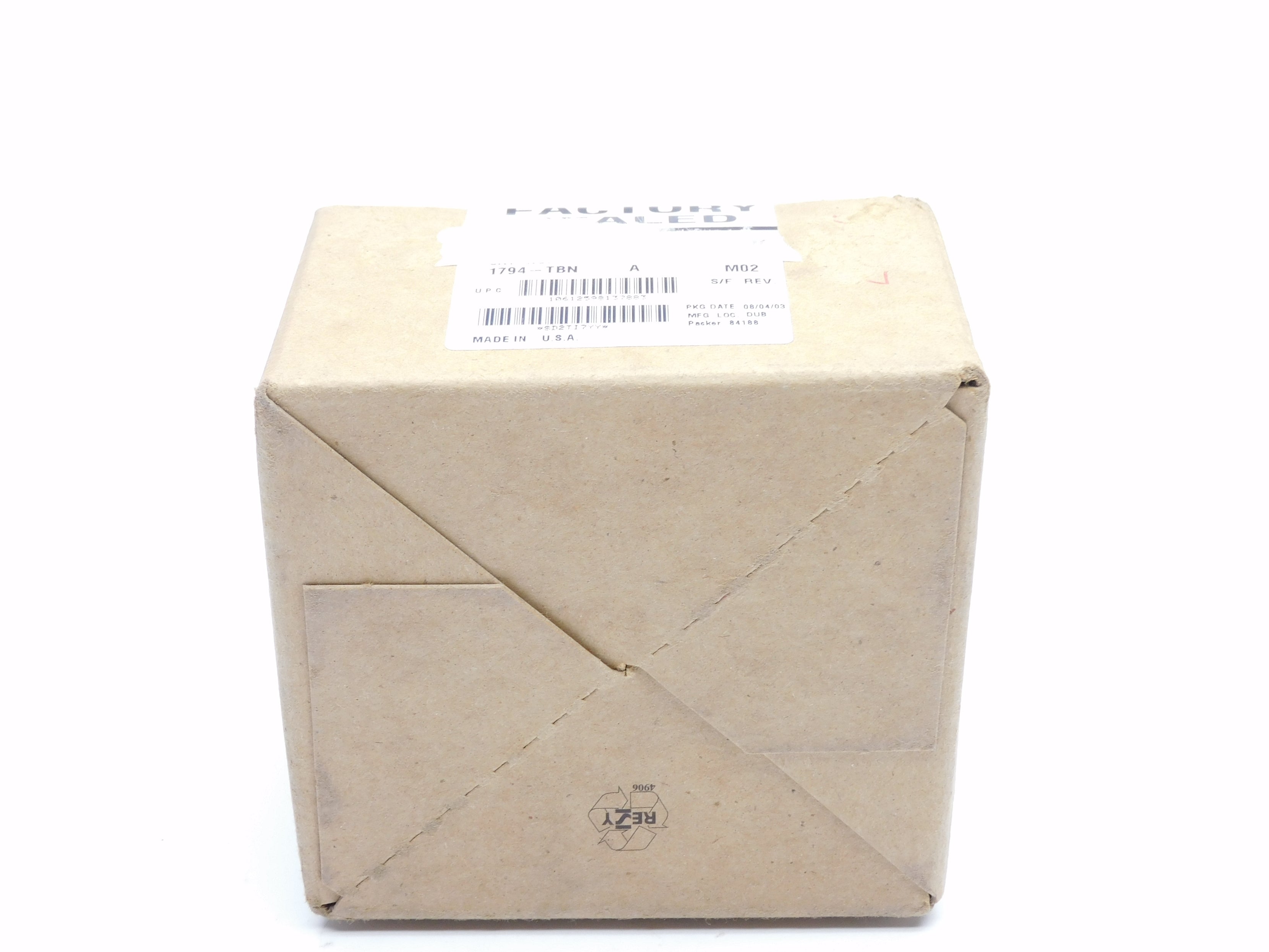 INDUSTRIAL SPARE PART 1794-TBN SER. DATE: 2003 NSFS