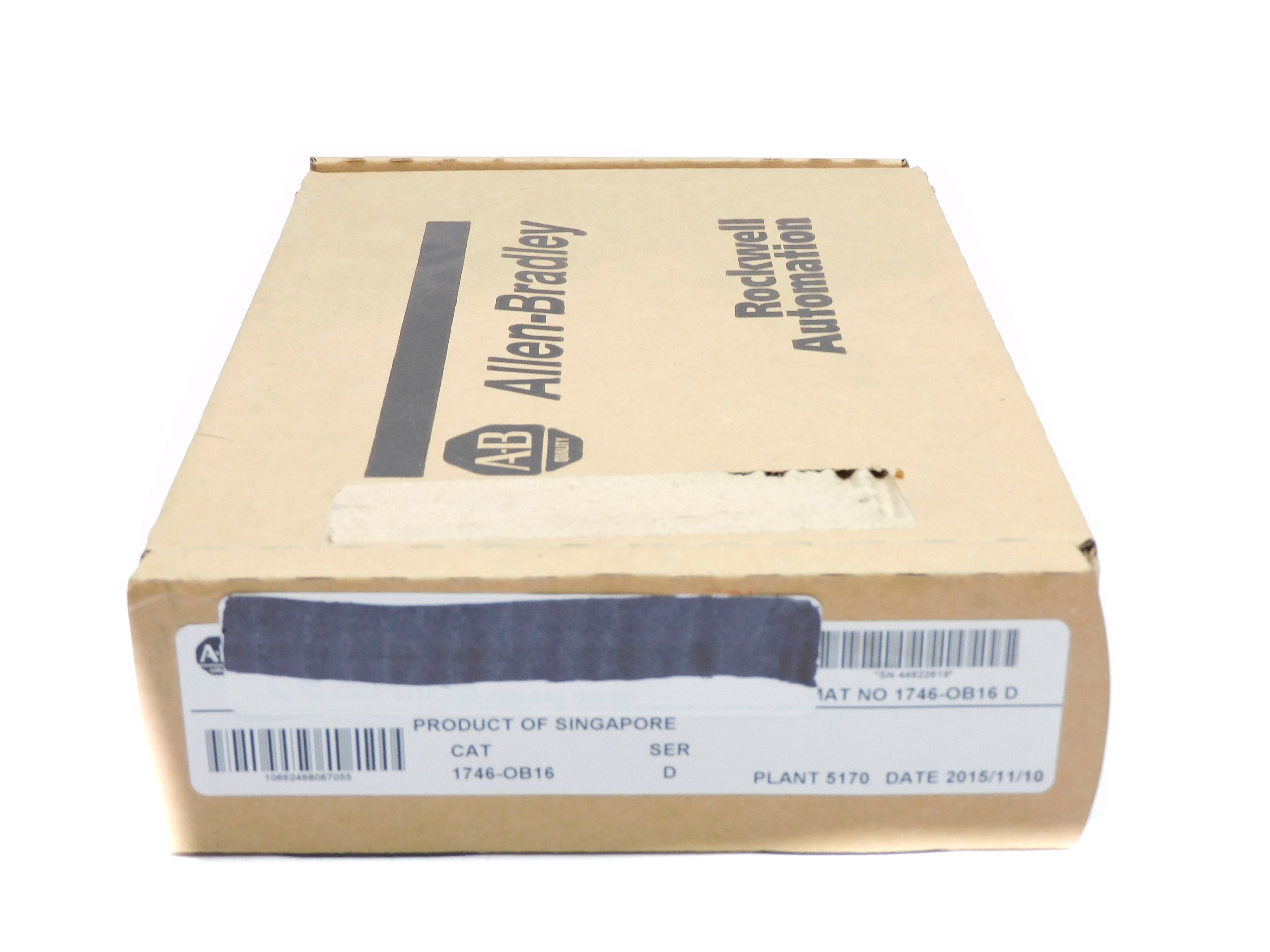 ALLEN BRADLEY 1746-OB16 SER. D DATE: 2015 NSFS