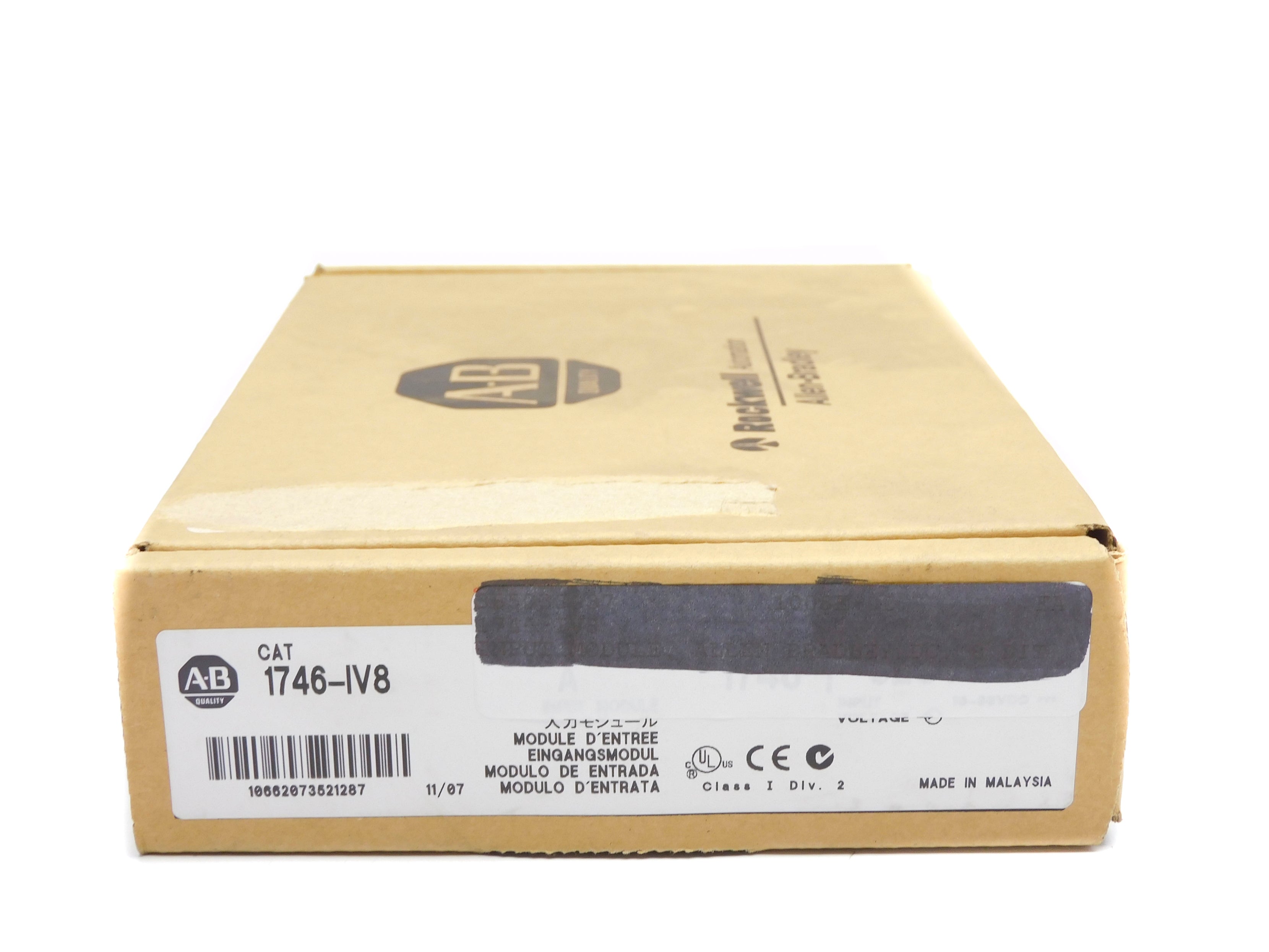 ALLEN BRADLEY 1746-IV8 SER. A DATE: 2007 NSFS