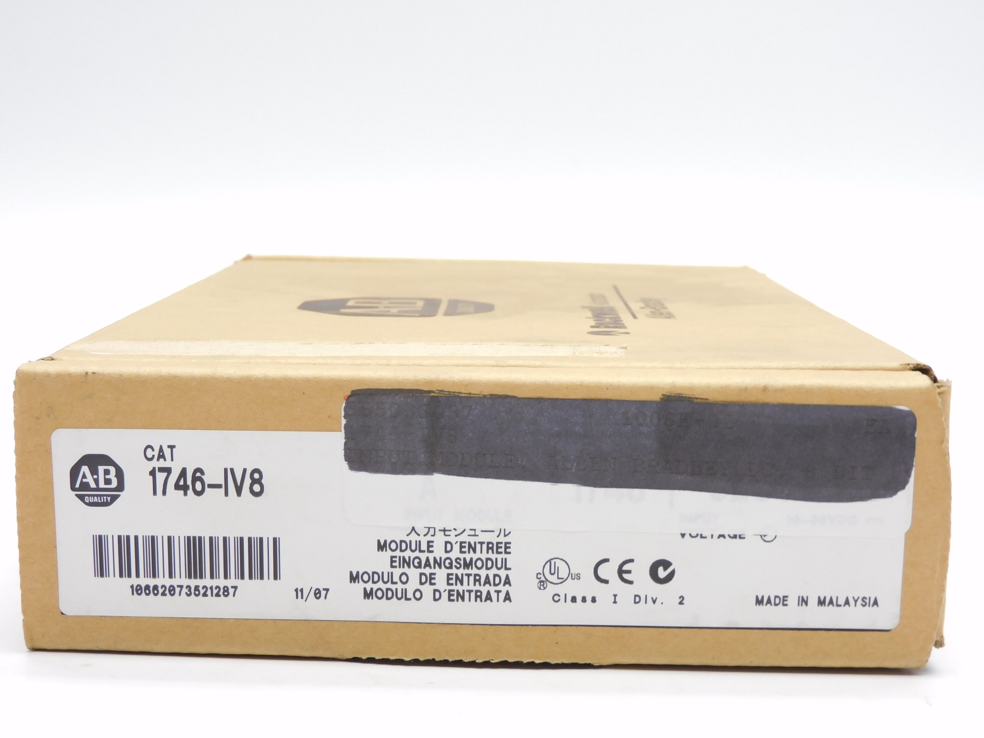 ALLEN BRADLEY 1746-IV8 SER. A DATE: 2007 NSFS