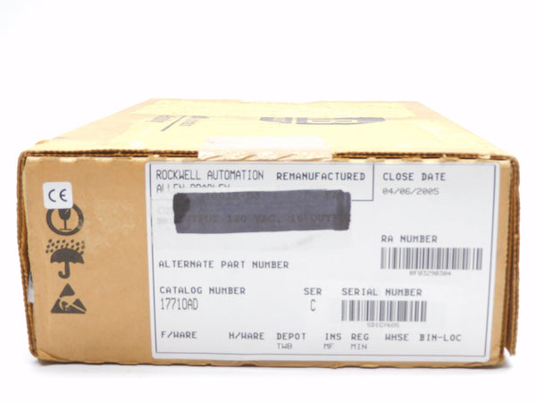 ALLEN BRADLEY 1771-OAD SER. C DATE: 2005 REMAN