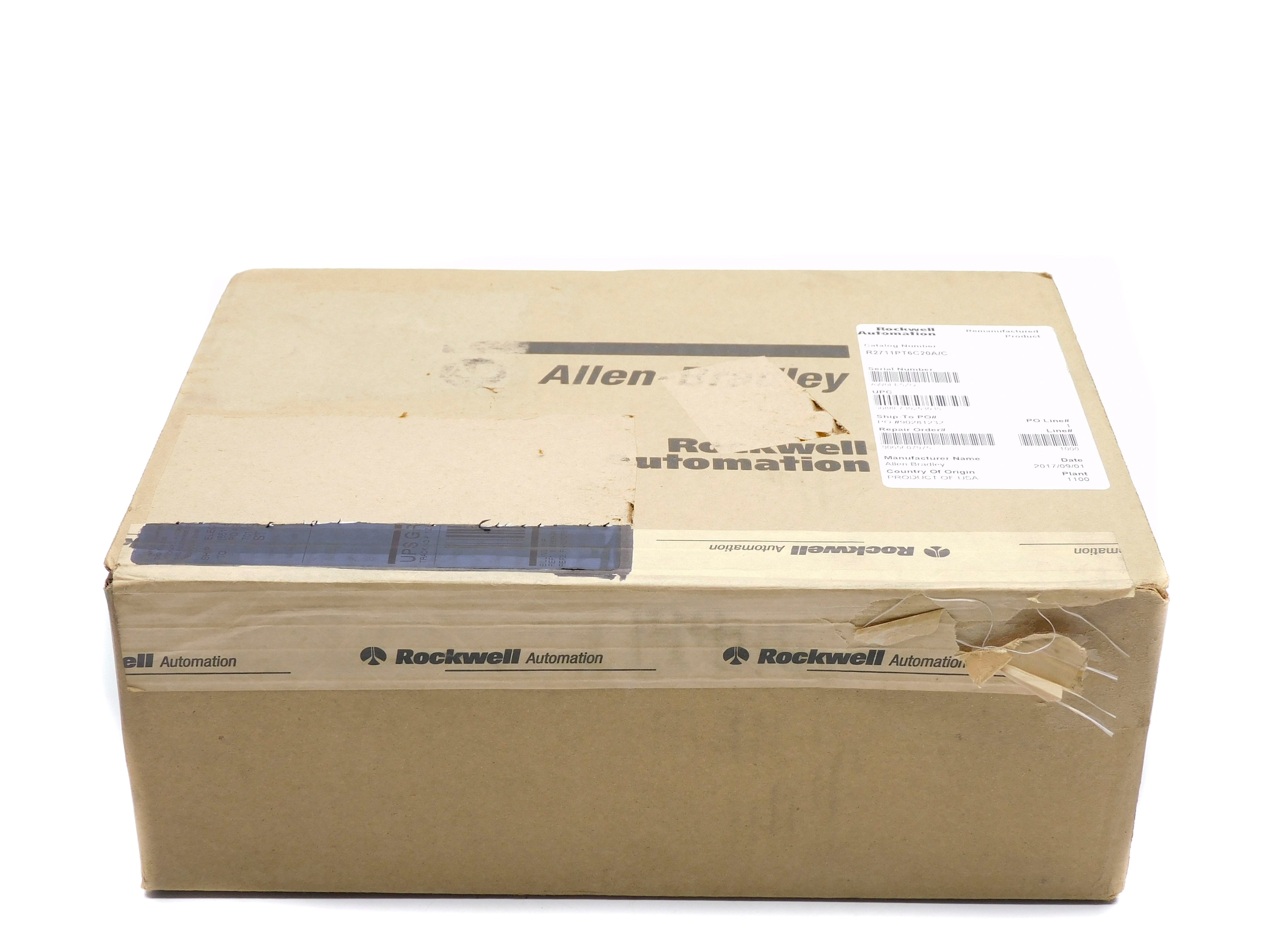 ALLEN BRADLEY 2711-PT6C20A SER. C REMAN