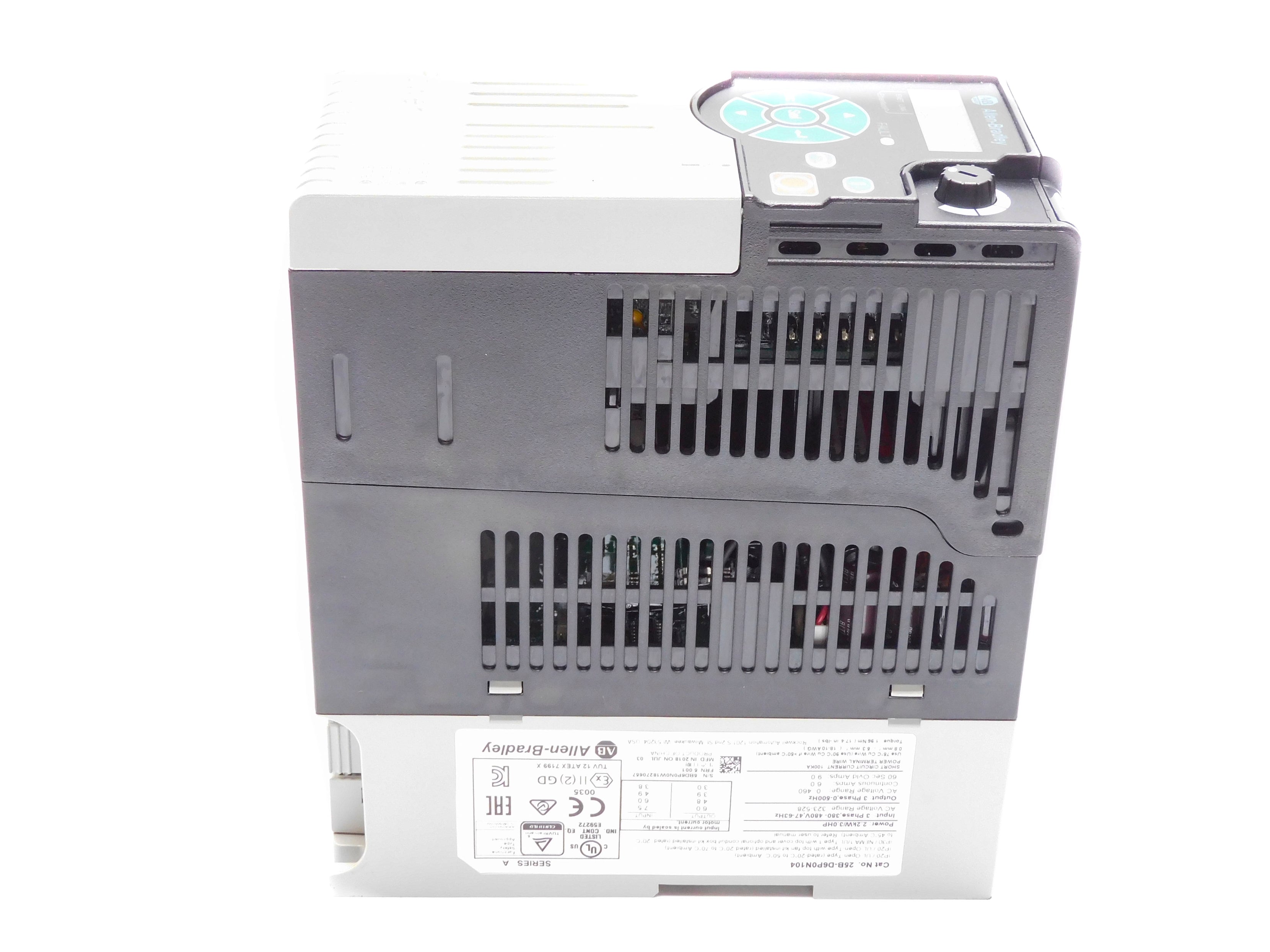 ALLEN BRADLEY 25B-D6P0N104 SER. A F/W 5.001 NSMP