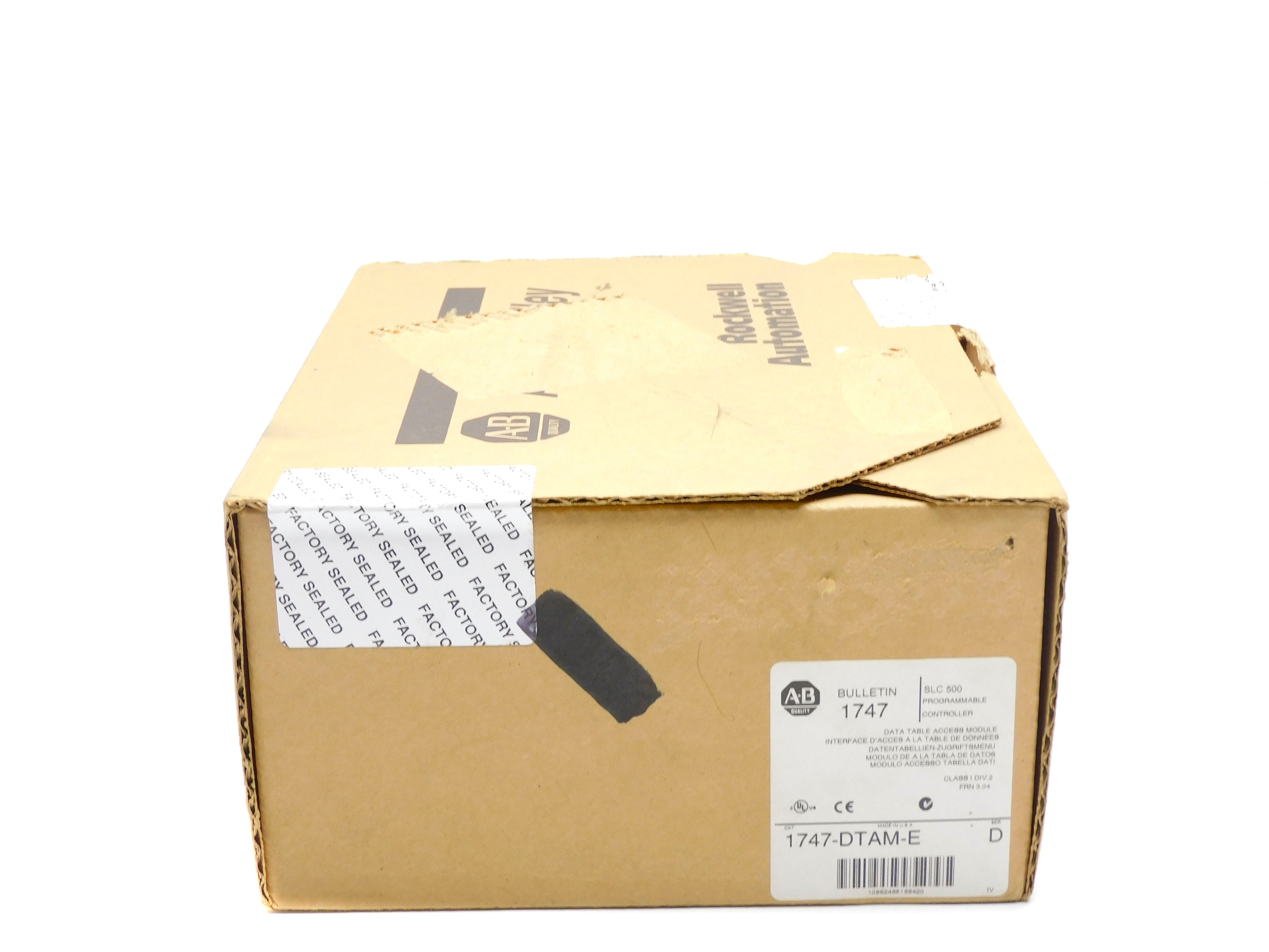 ALLEN BRADLEY 1747-DTAM-E SER. D F/W 3.04 NSFS