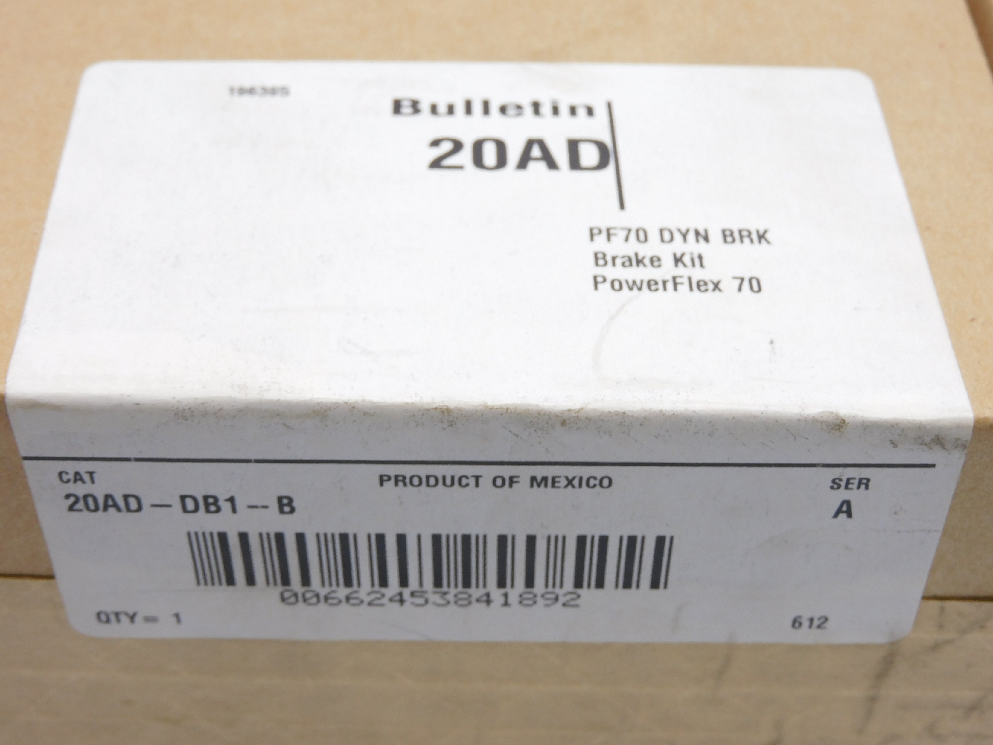 ALLEN BRADLEY 20AD-DB1-B SER. A NSFS