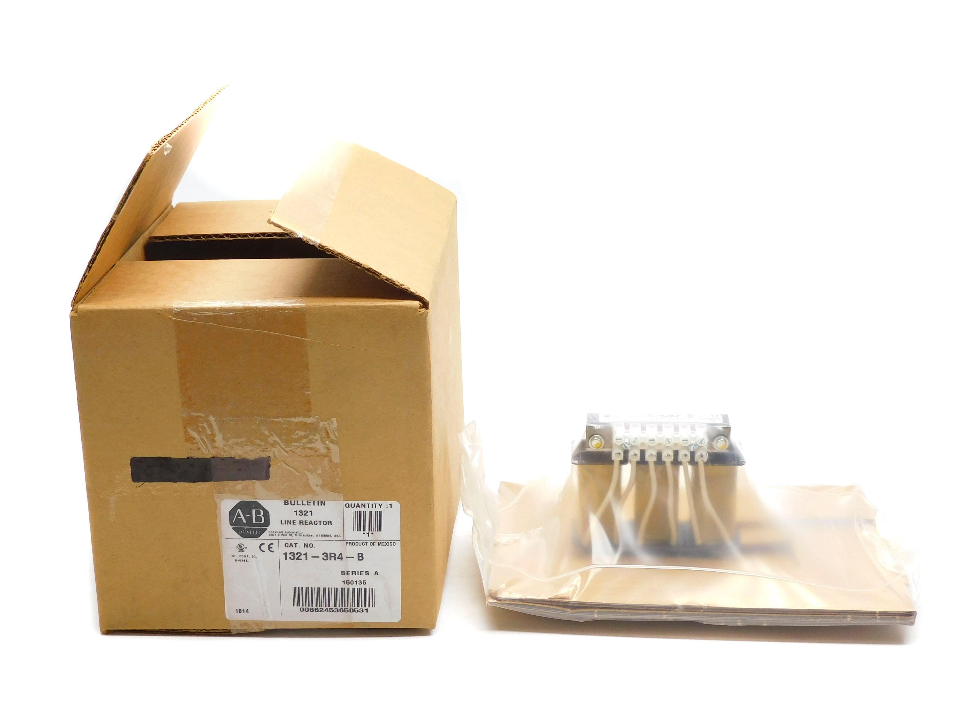 ALLEN BRADLEY 1321-3R4-B SER. A (BR/WH) NSMP