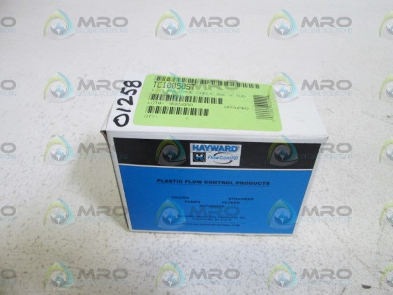 HAYWARD VALVE 1/2" TC10050ST *NEW IN BOX*