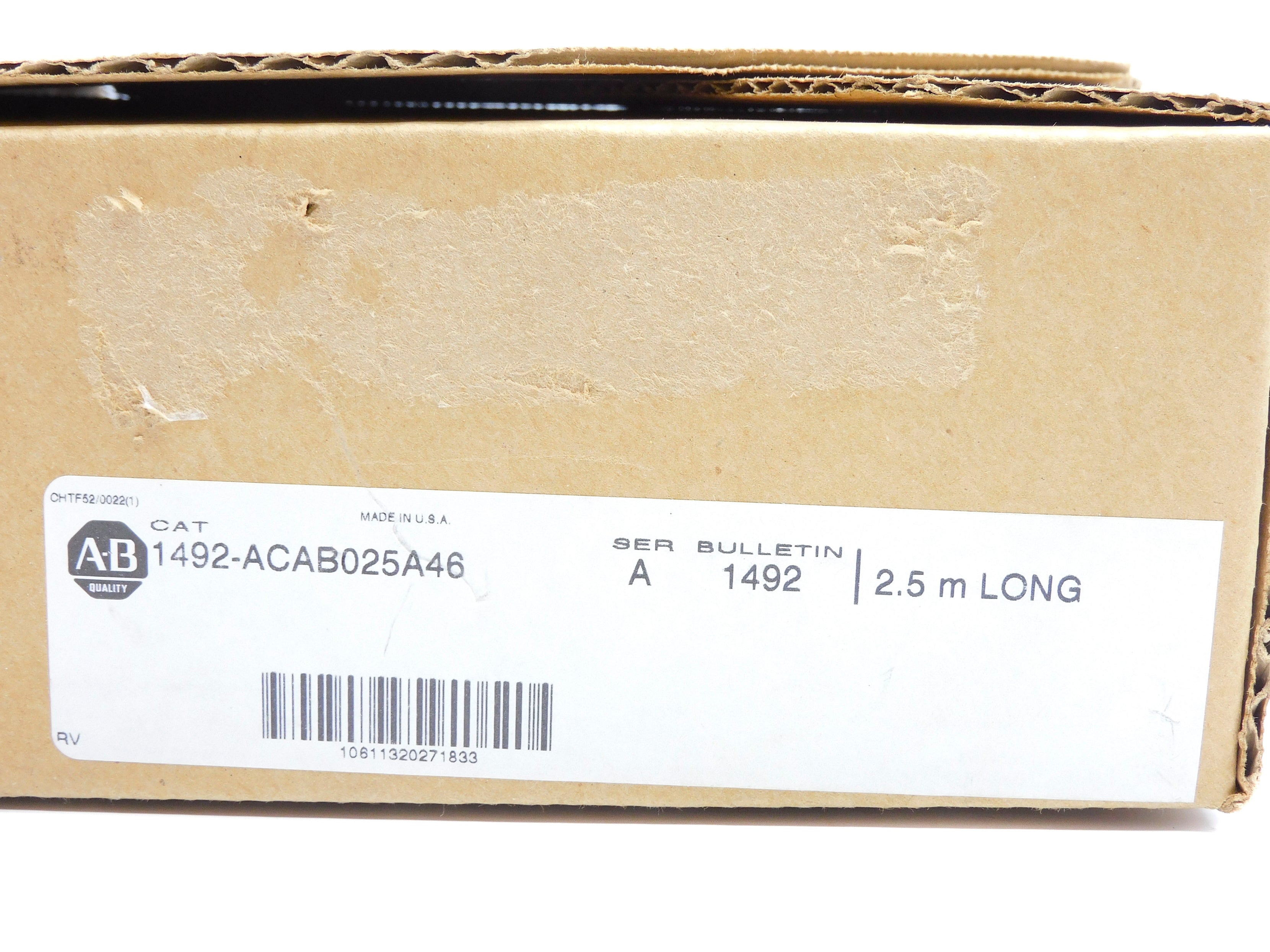 ALLEN BRADLEY 1492-ACAB025A46 SER. A (BR/WH) NSMP