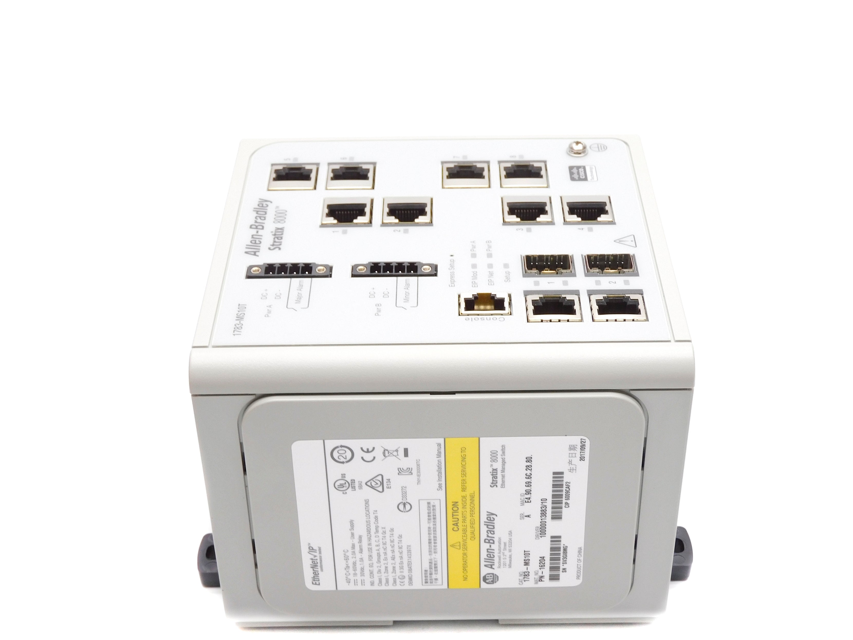 ALLEN BRADLEY 1783-MS10T SER. A 18-60VDC 2.0A NSMP