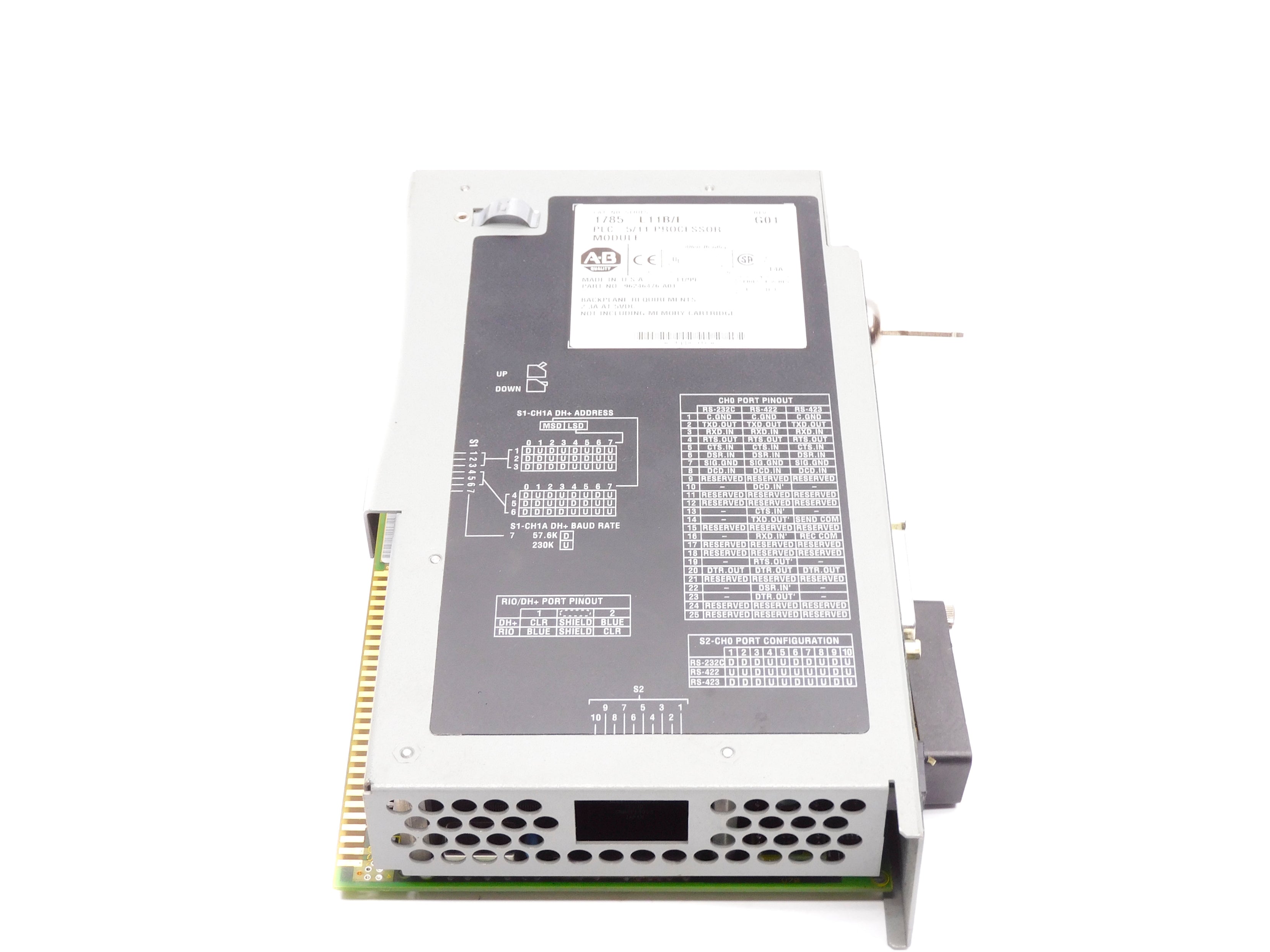 ALLEN BRADLEY 1785-L11B SER. E F/W D.1 UNMP