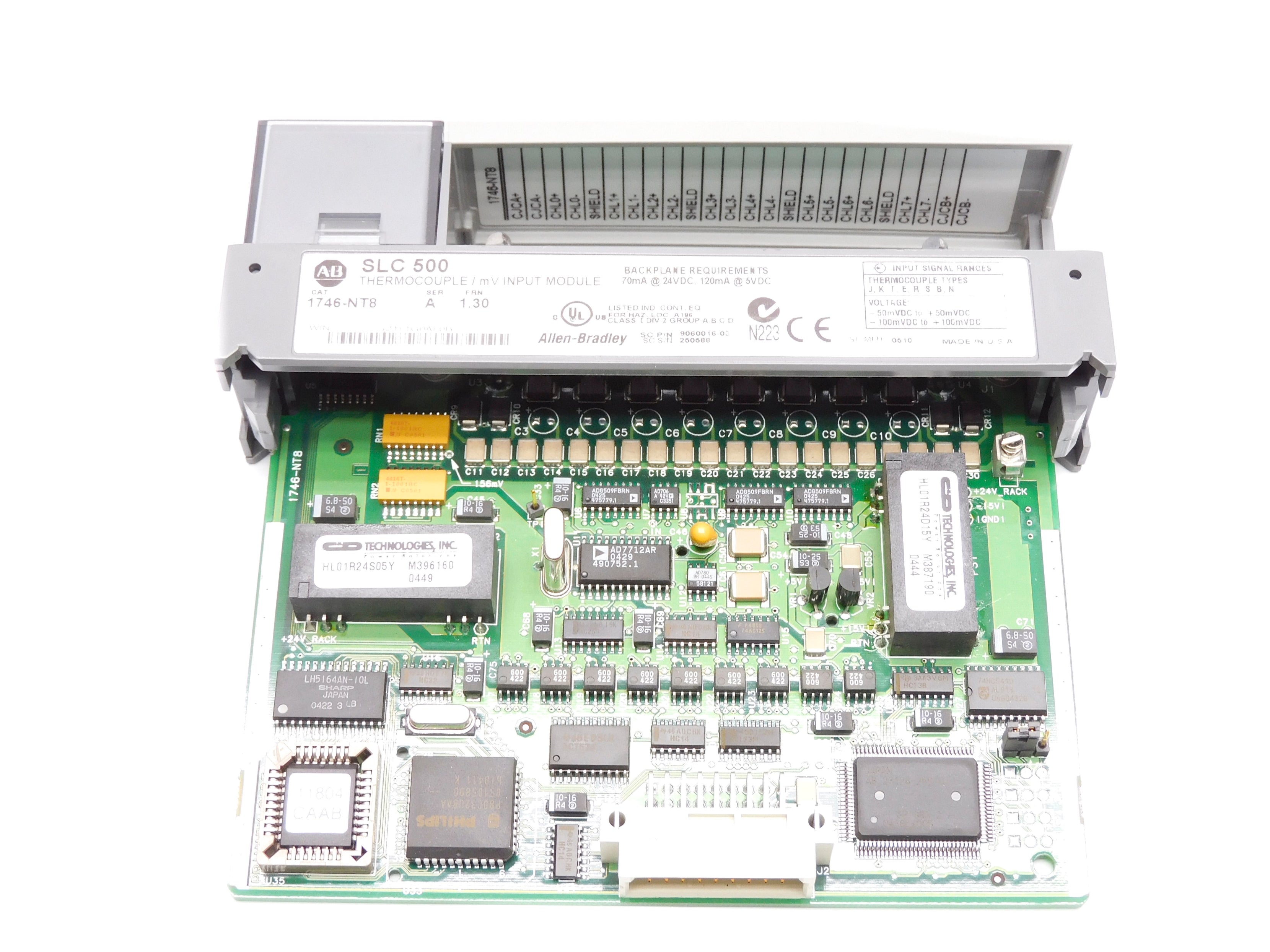 ALLEN BRADLEY 1746-NT8 SER. A F/W 1.30 UNMP