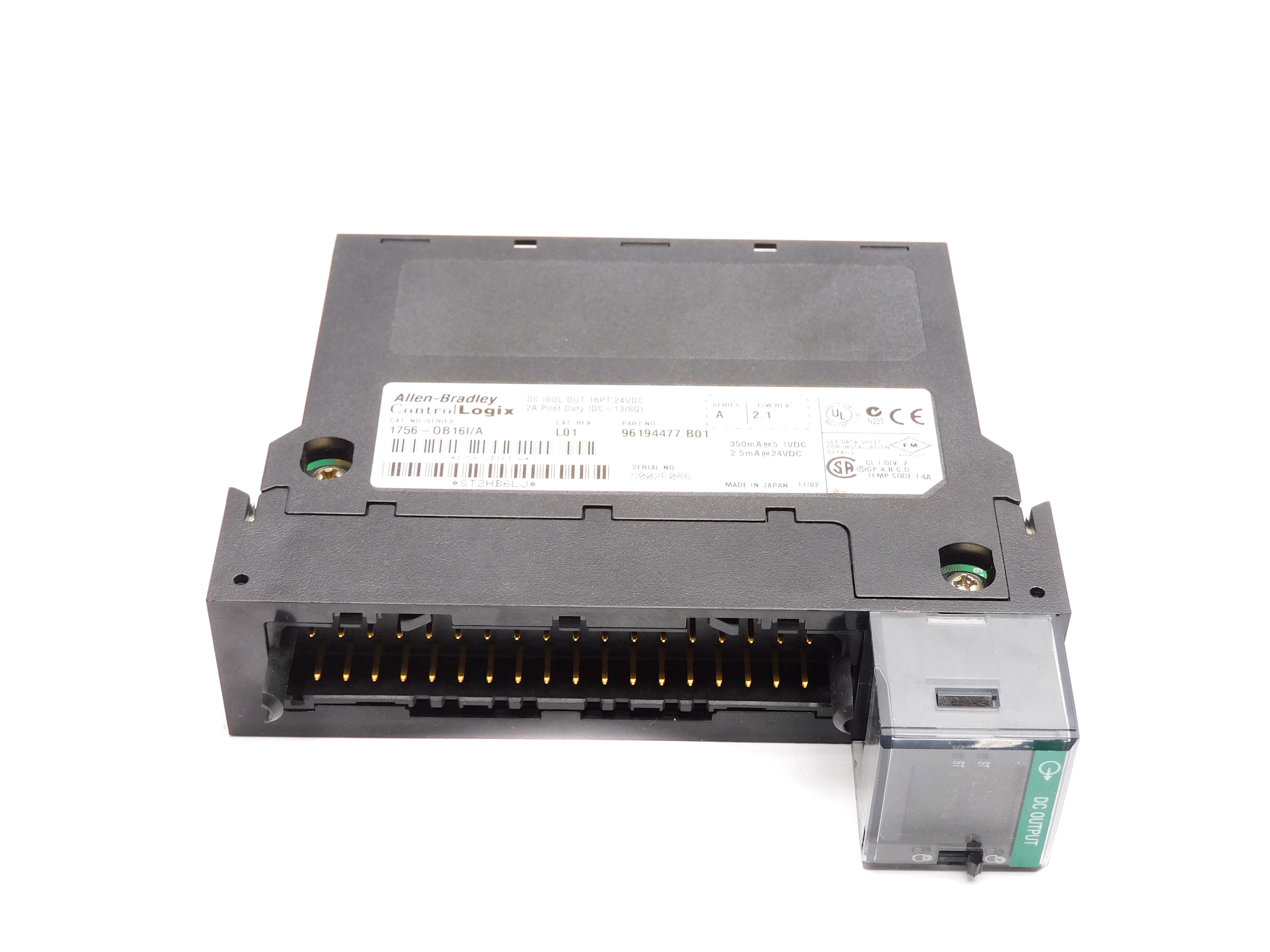 ALLEN BRADLEY 1756-OB16I SER. A F/W 2.1 NSNP