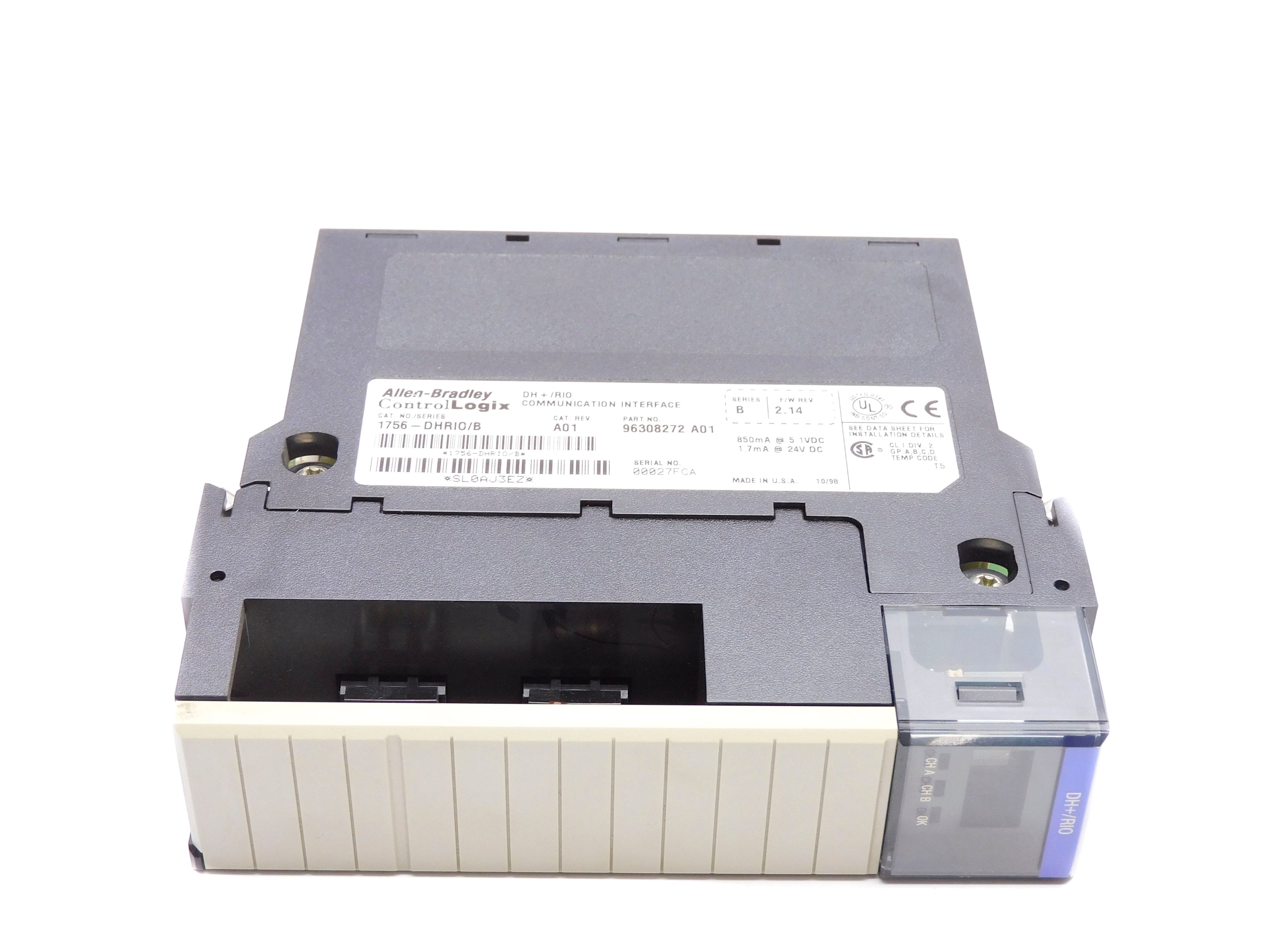 ALLEN BRADLEY 1756-DHRIO SER. B/ F/W 2.14 UNMP