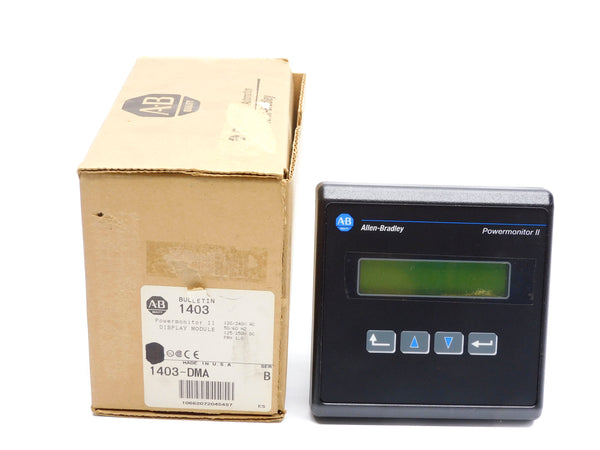 ALLEN BRADLEY 1403-DMA SER. B 120/240VAC F/W 1.0 (BR/WH) NSMP