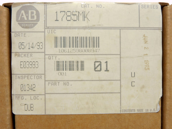 ALLEN BRADLEY 1785-MK NSMP